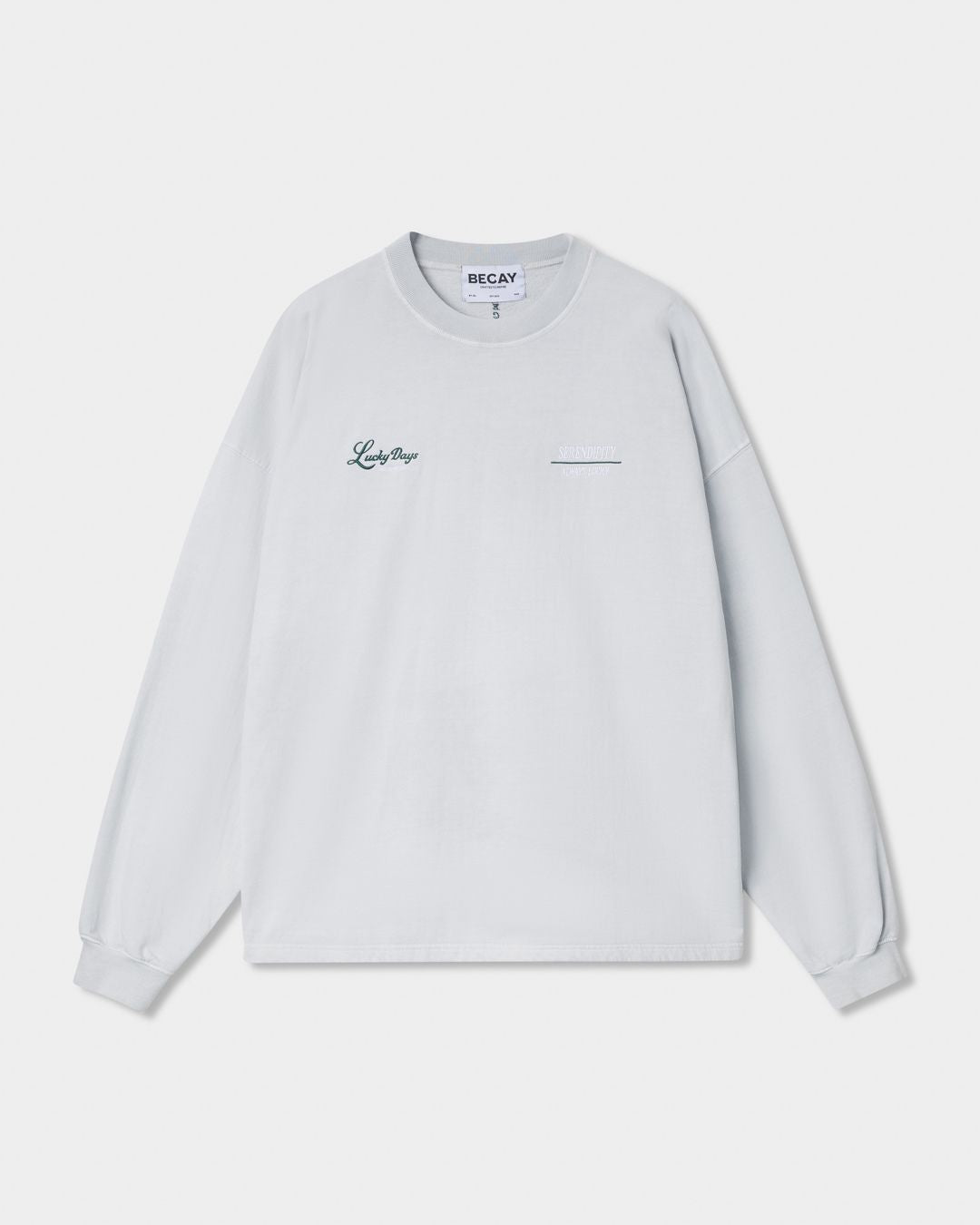 lucky gray crewneck becay