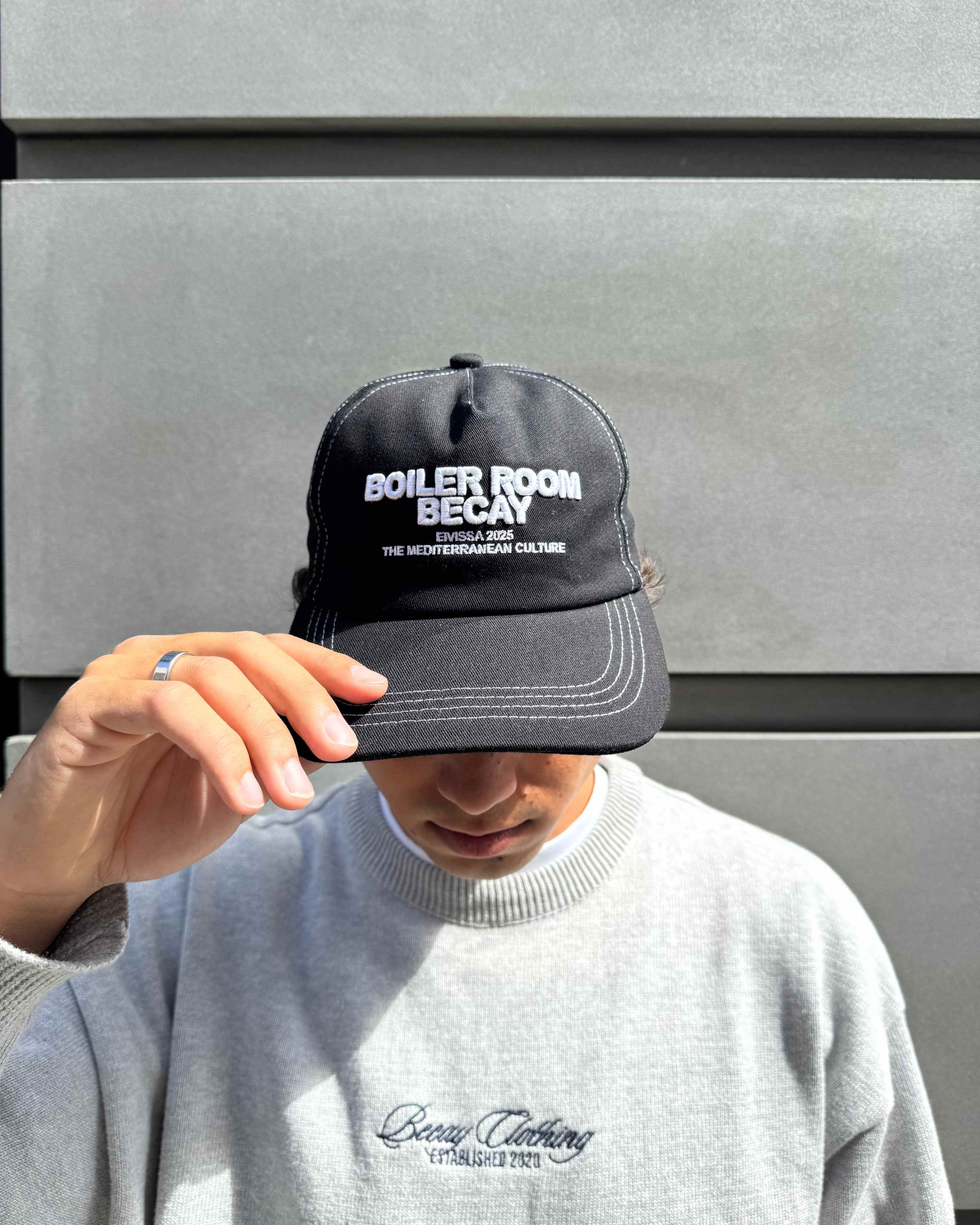 Boiler Cap Black