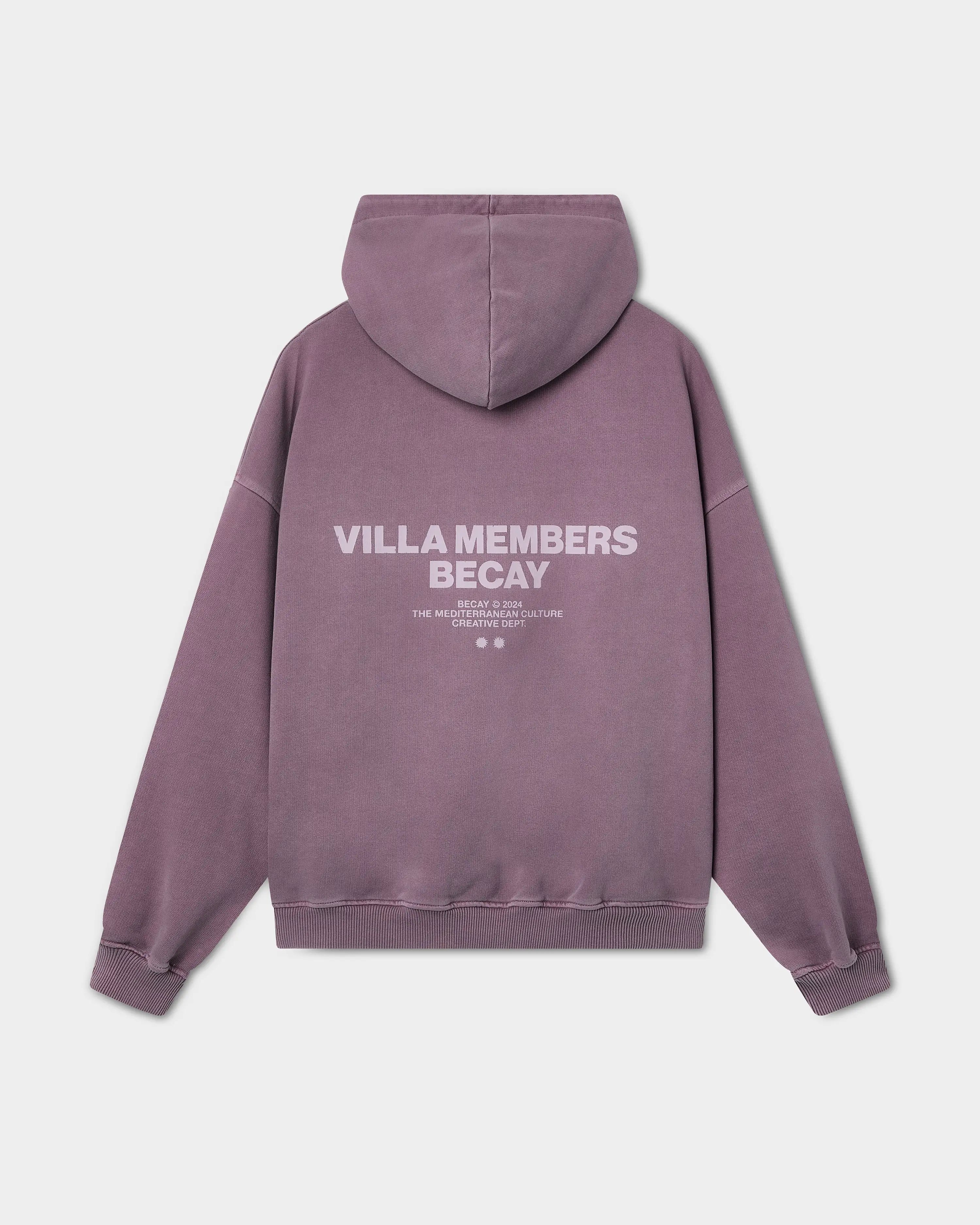 Members Hoodie Burgundy