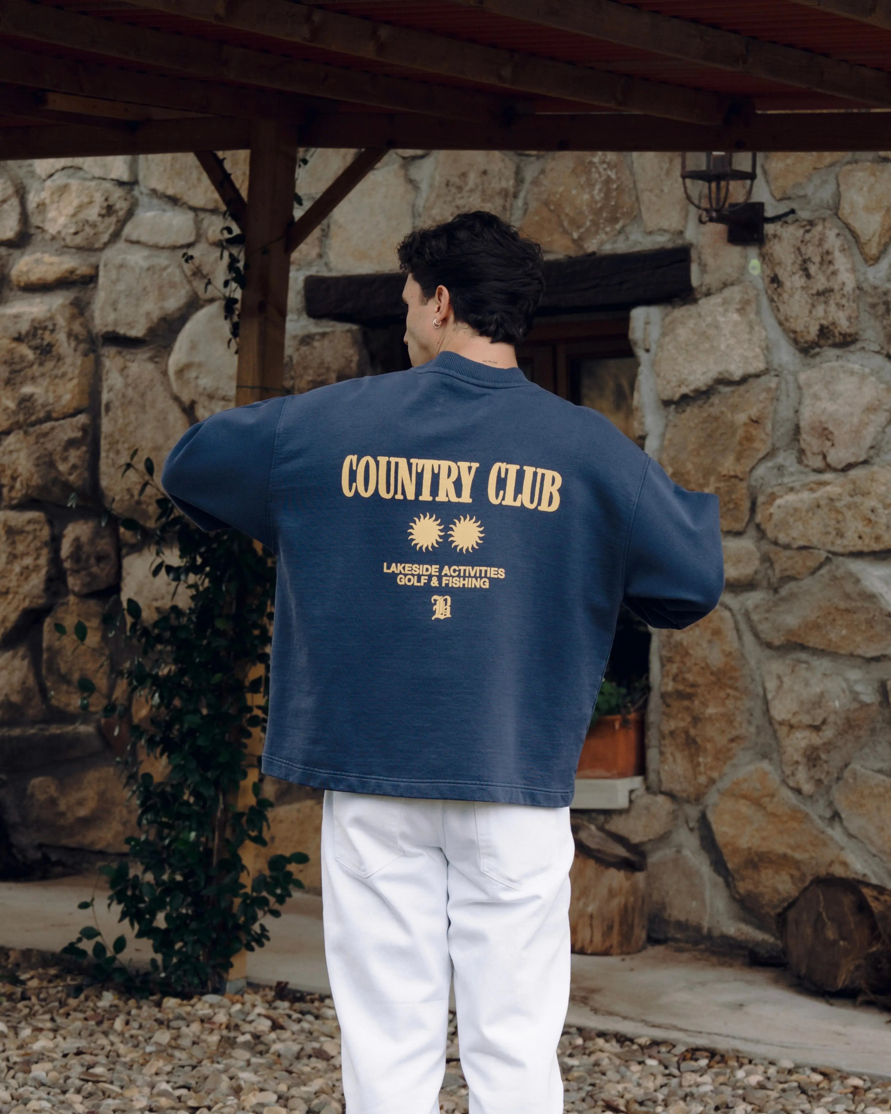 Country Club Crewneck Blue