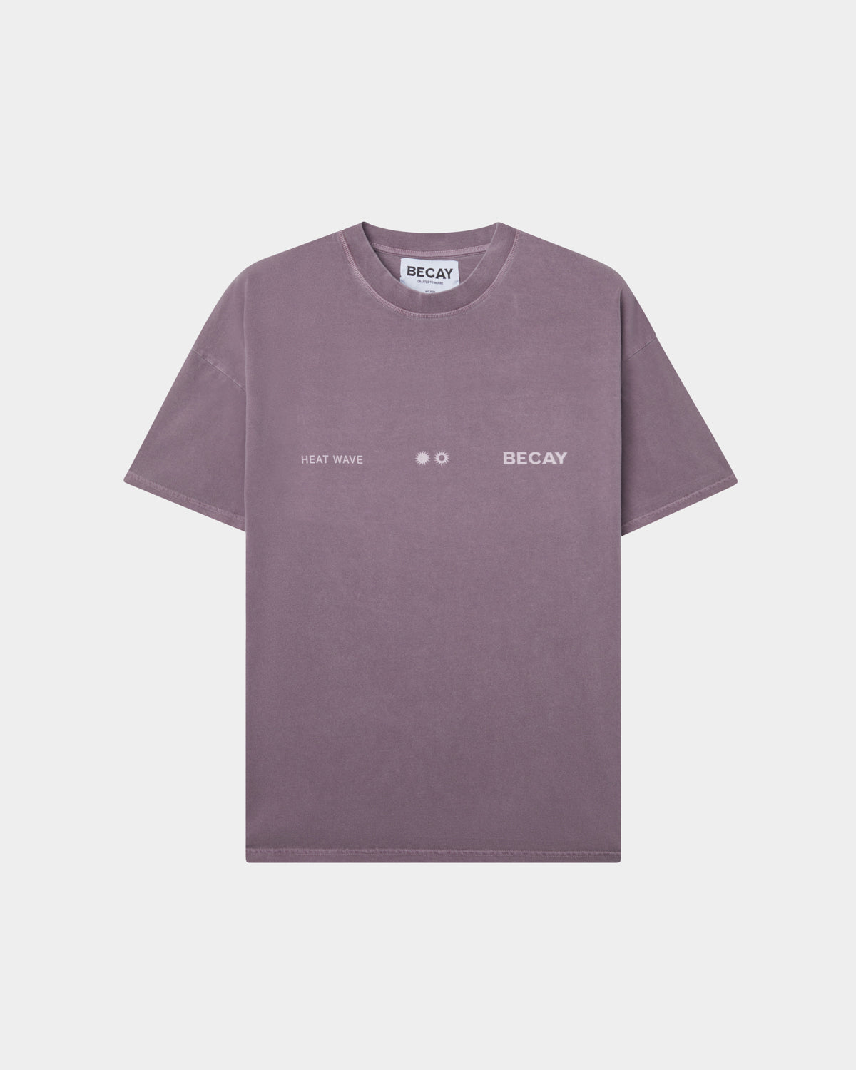 Heat Wave Burgundy T-Shirt