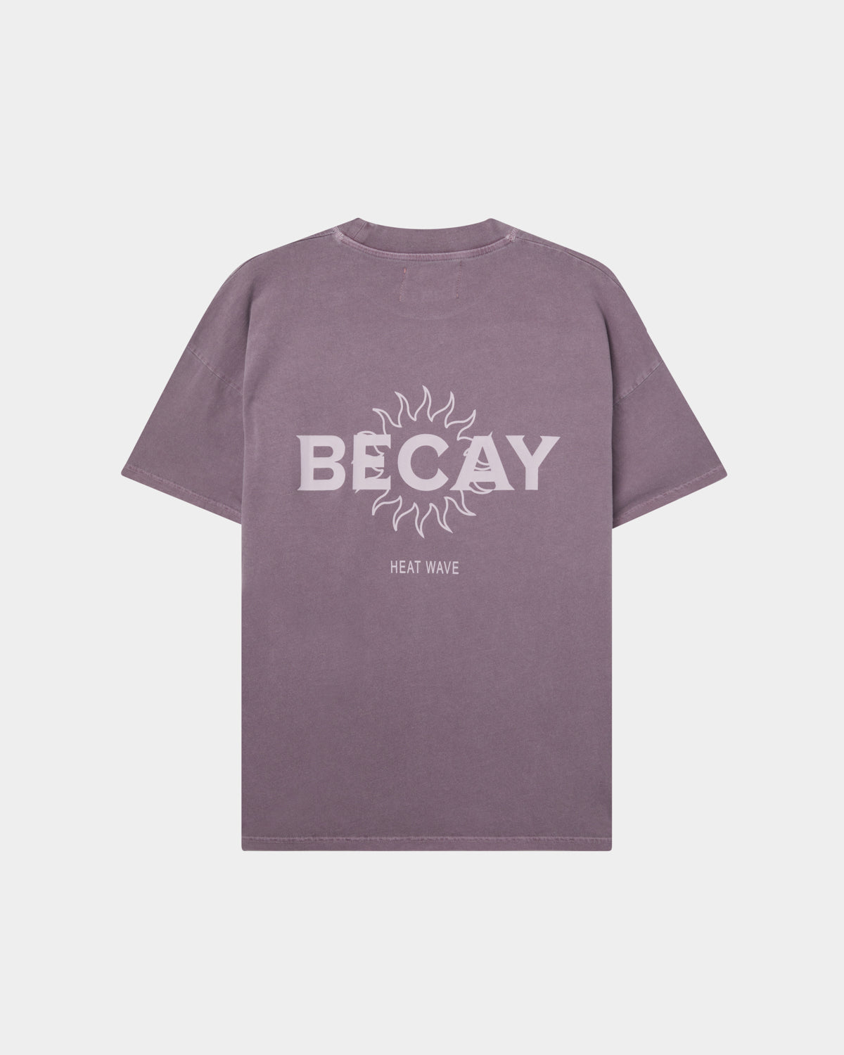 Heat Wave Burgundy T-Shirt