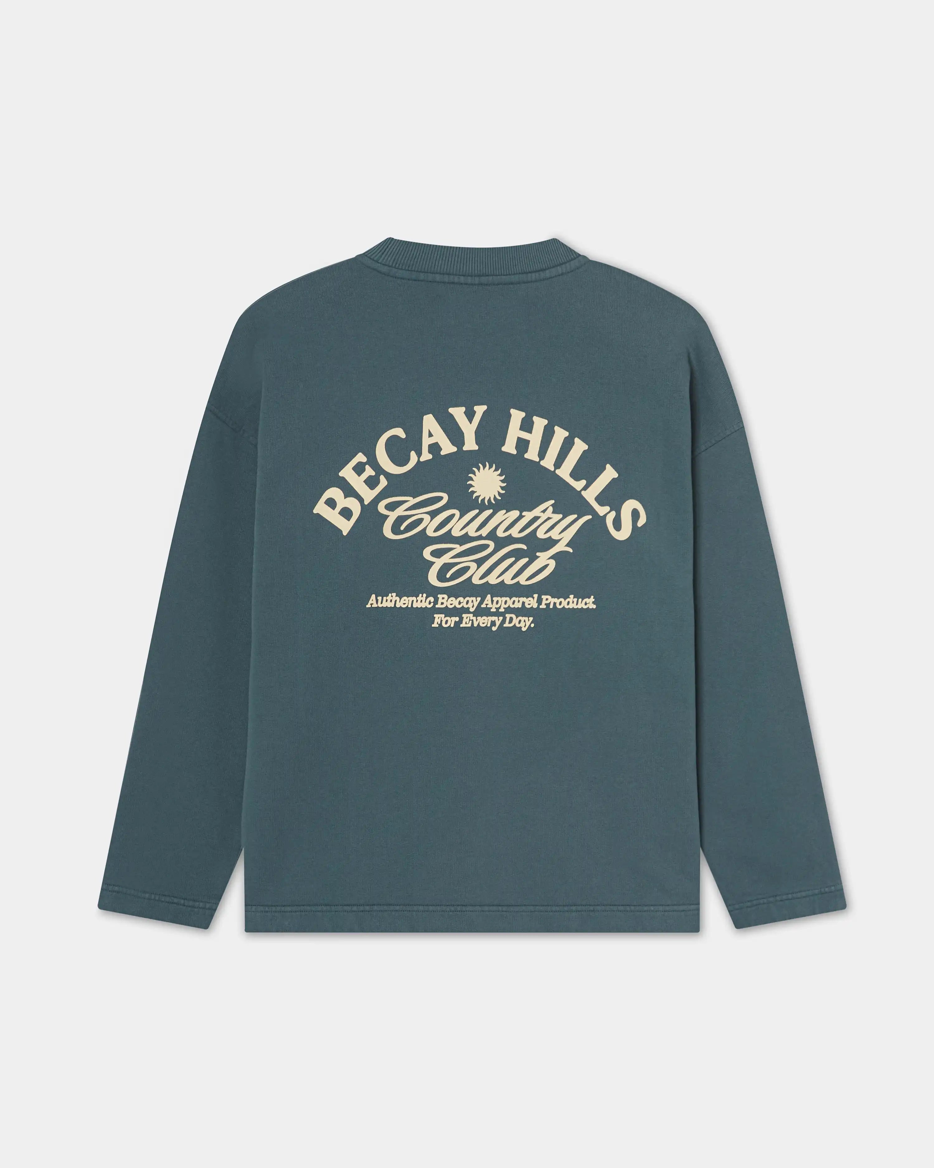 Hills Crewneck Green