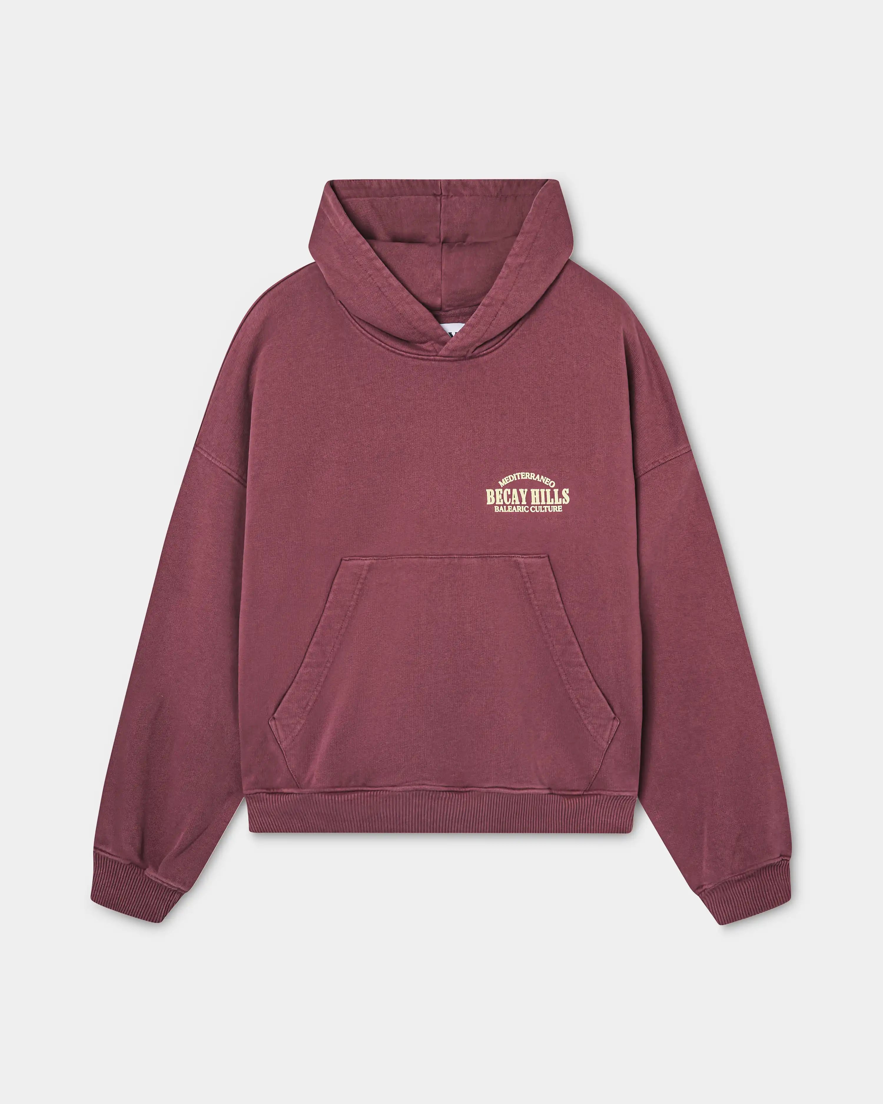 Hills Hoodie Wine