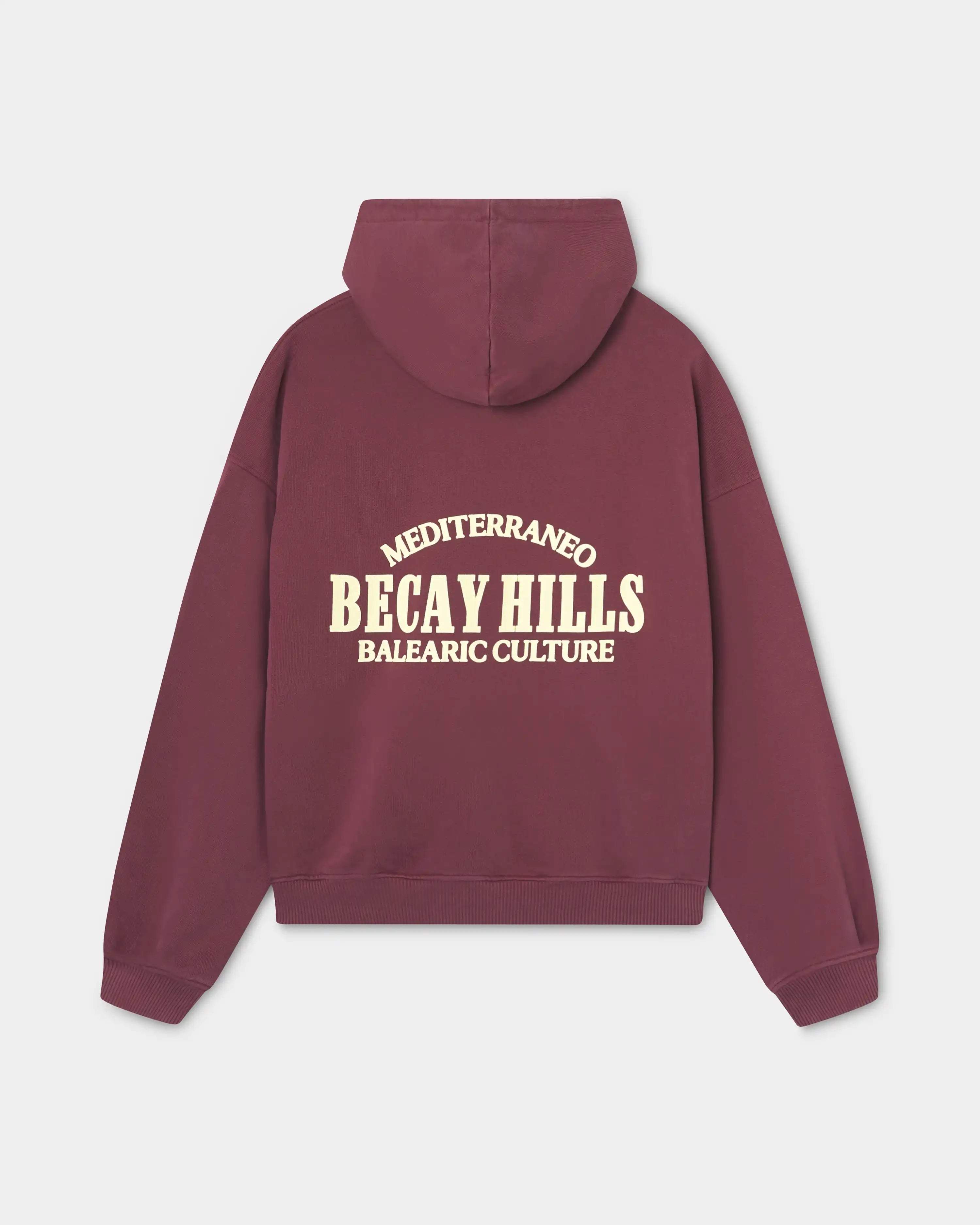 Hills Hoodie Wine