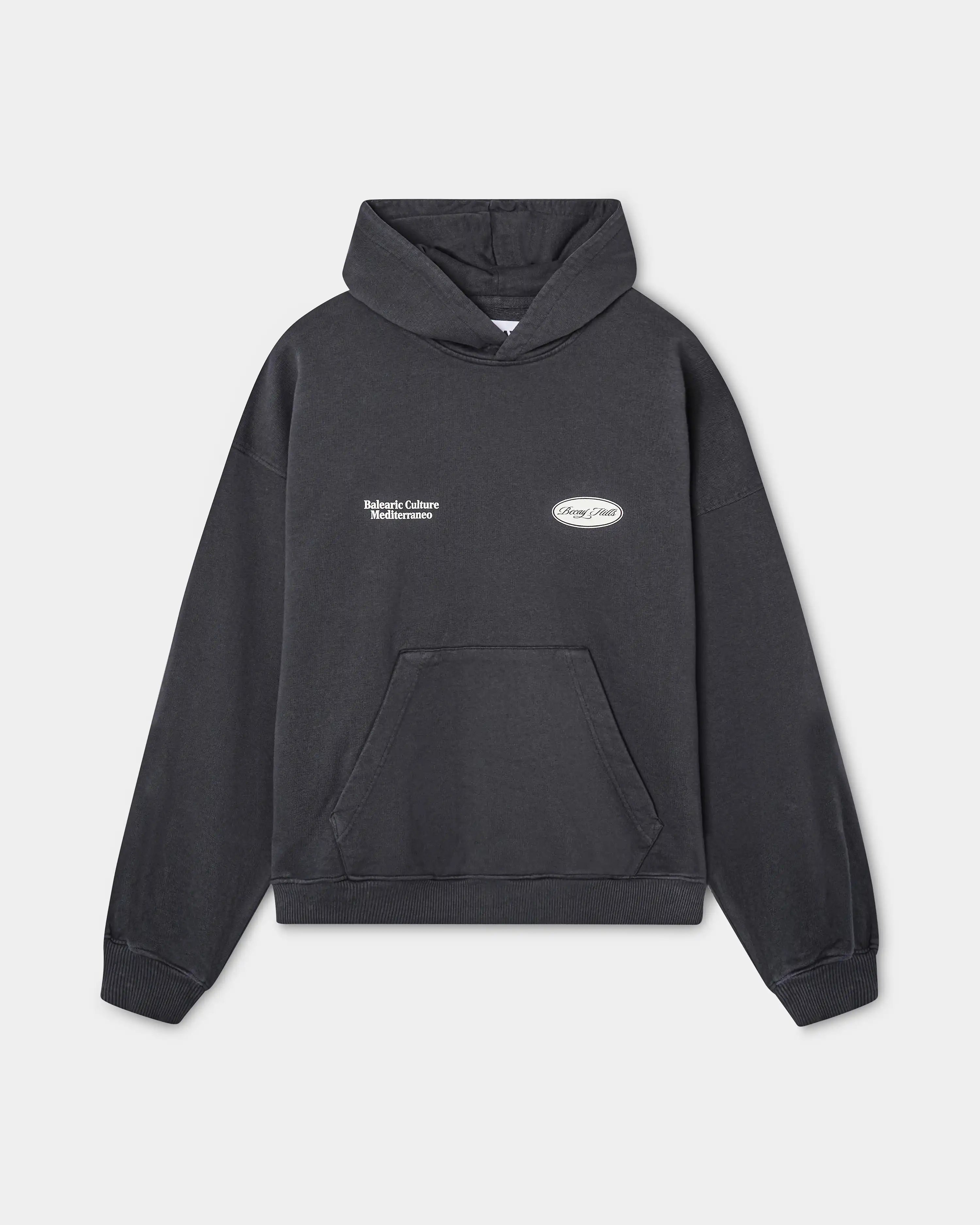 Stamp Hoodie Black