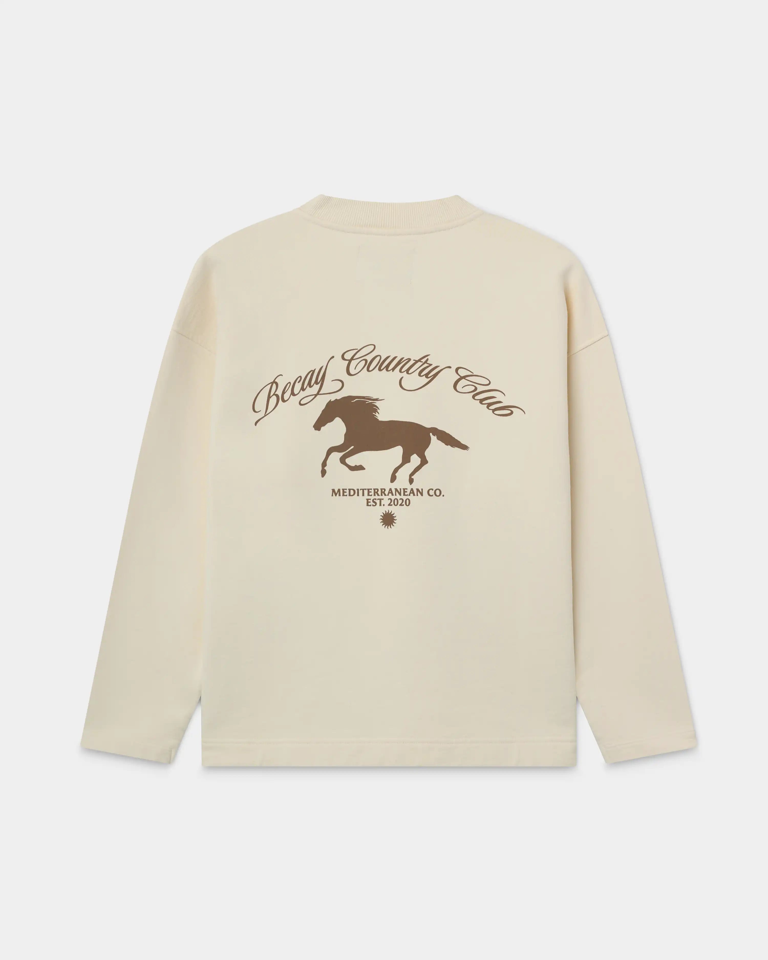 Old West Crewneck Cream