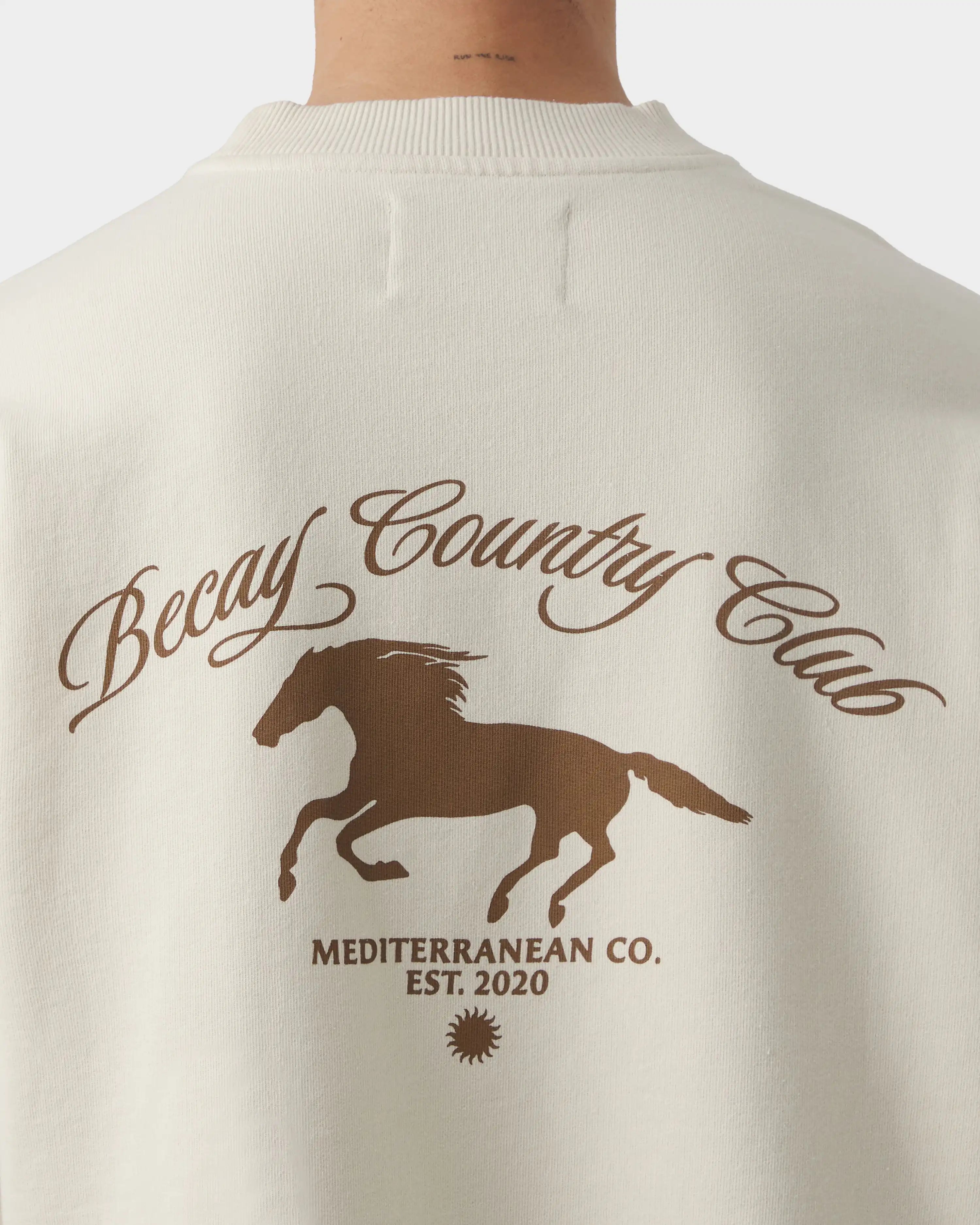 Old West Crewneck Cream