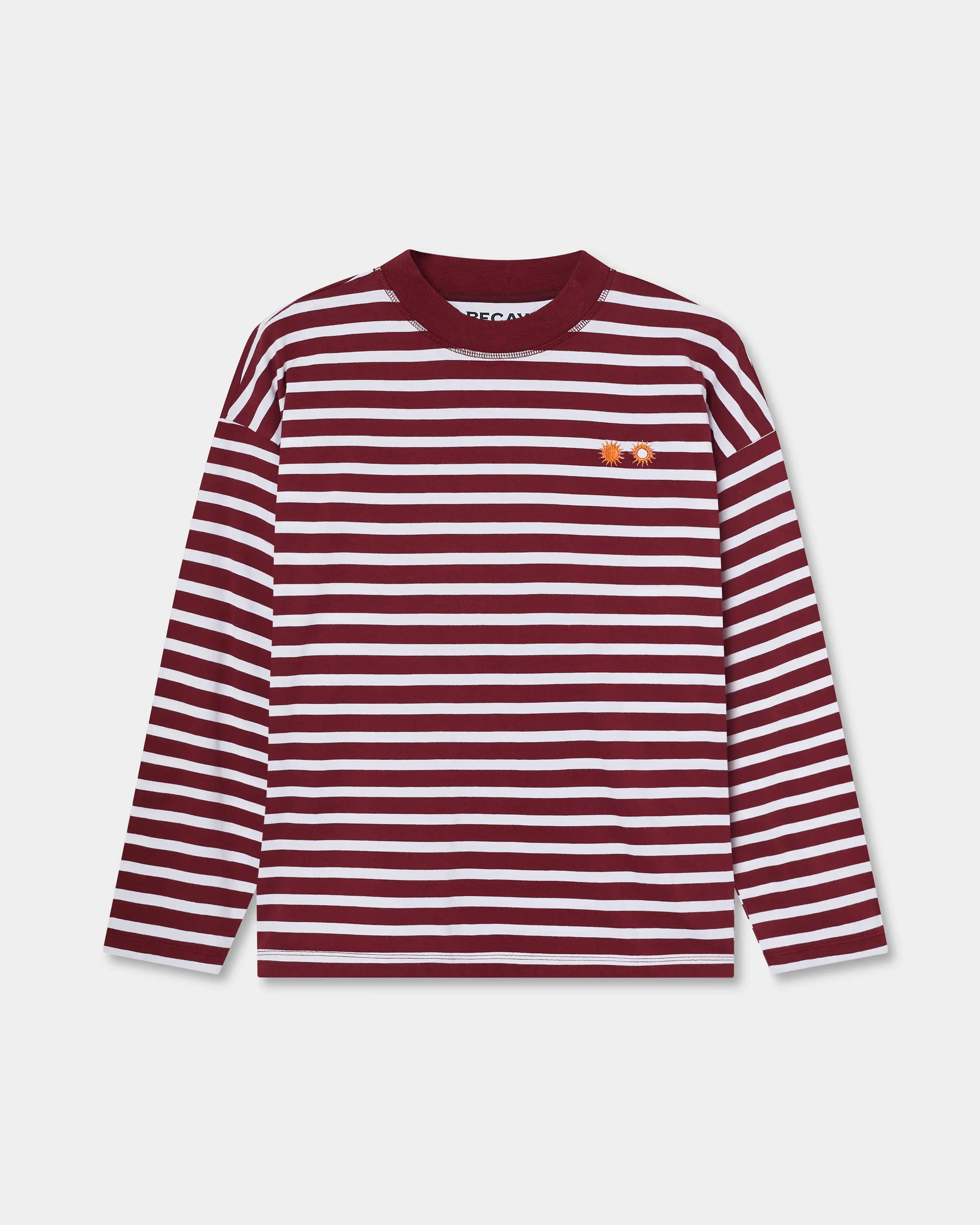 Stripes Burgundy Longsleeve