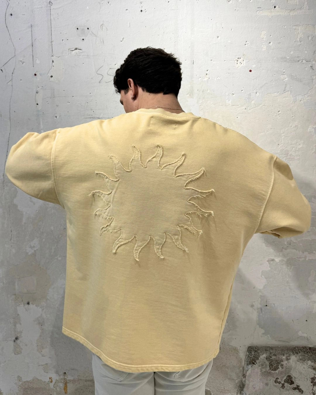 Sun Crewneck Yellow