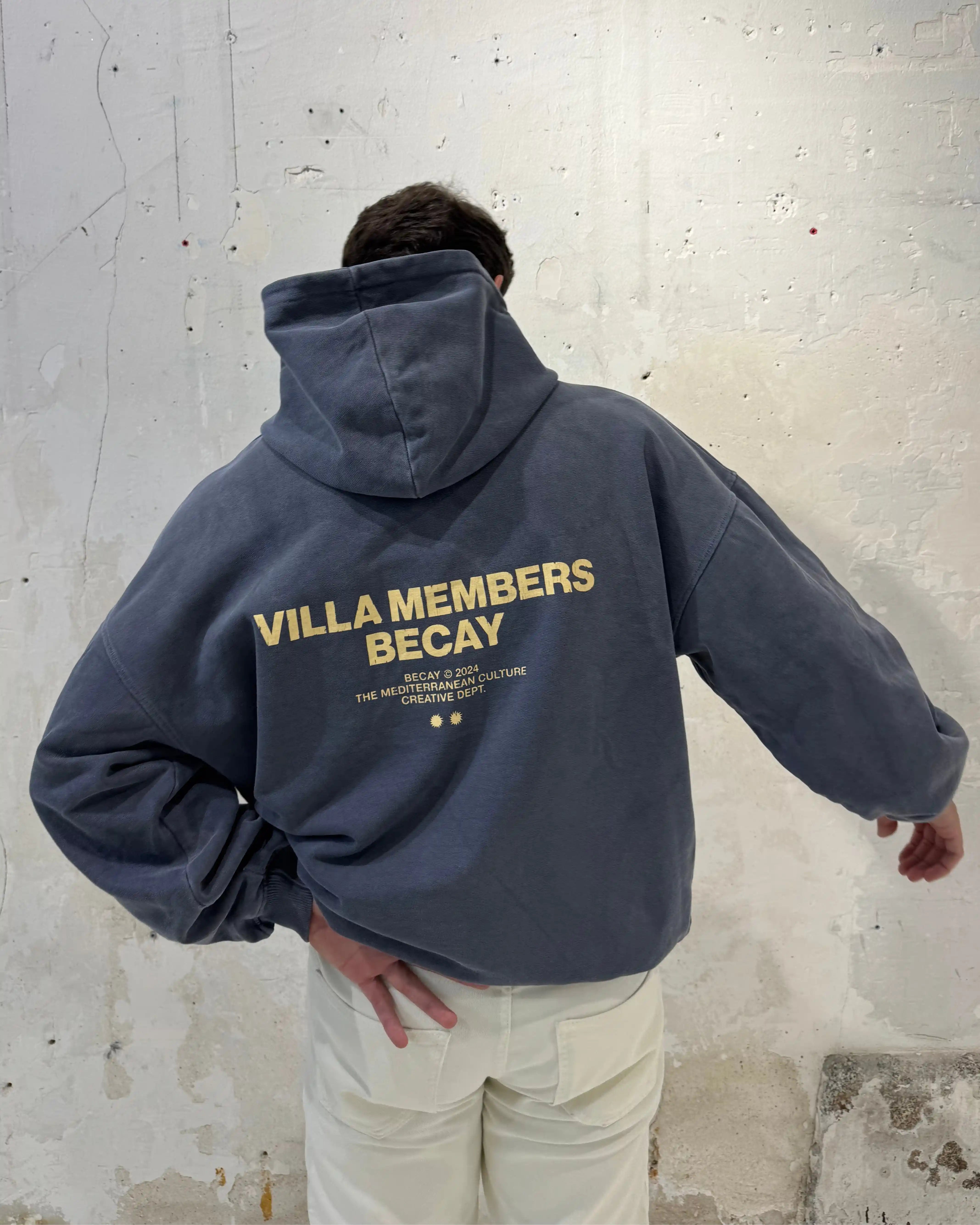 Members Hoodie Blue