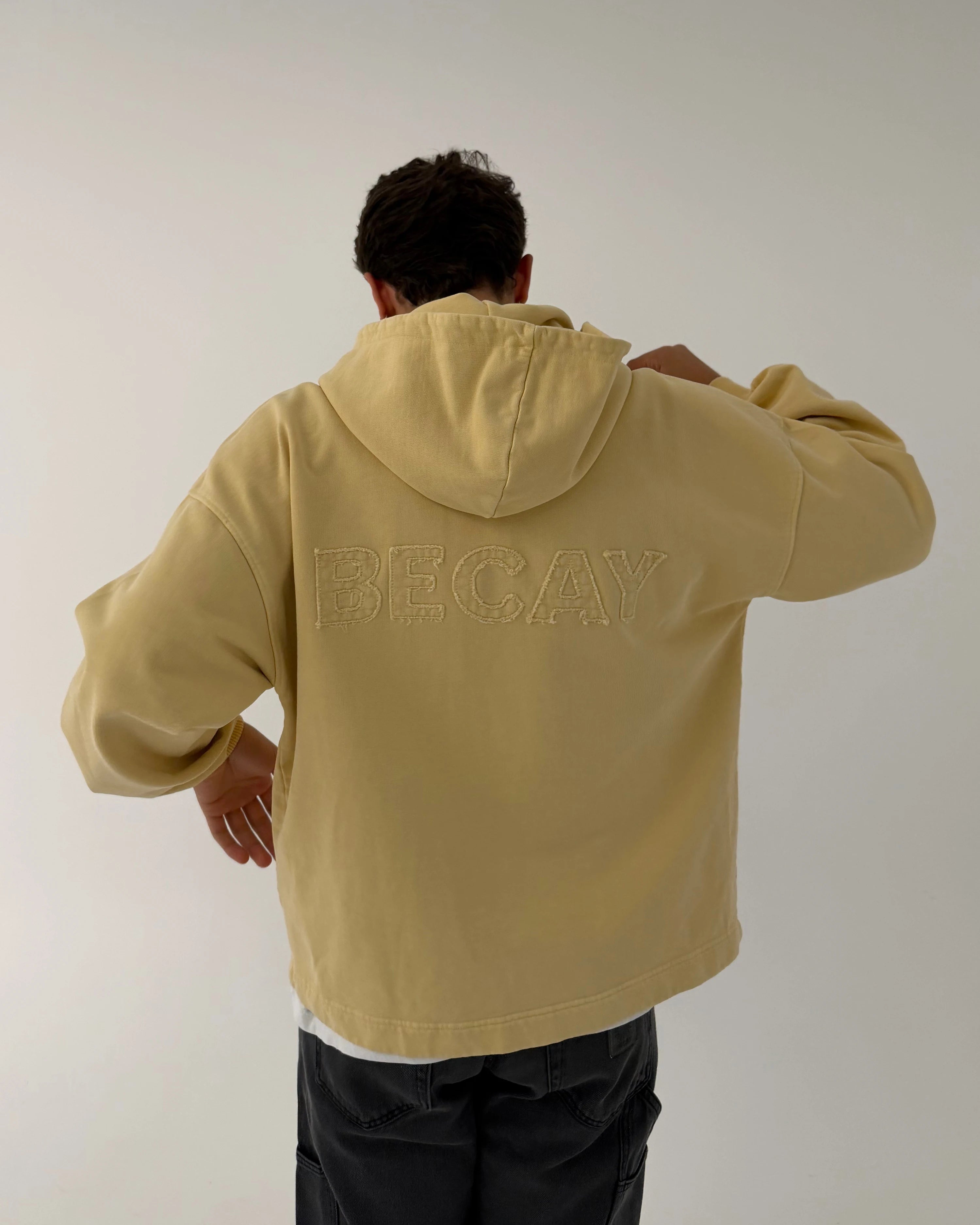 Patch Full Zip Yellow