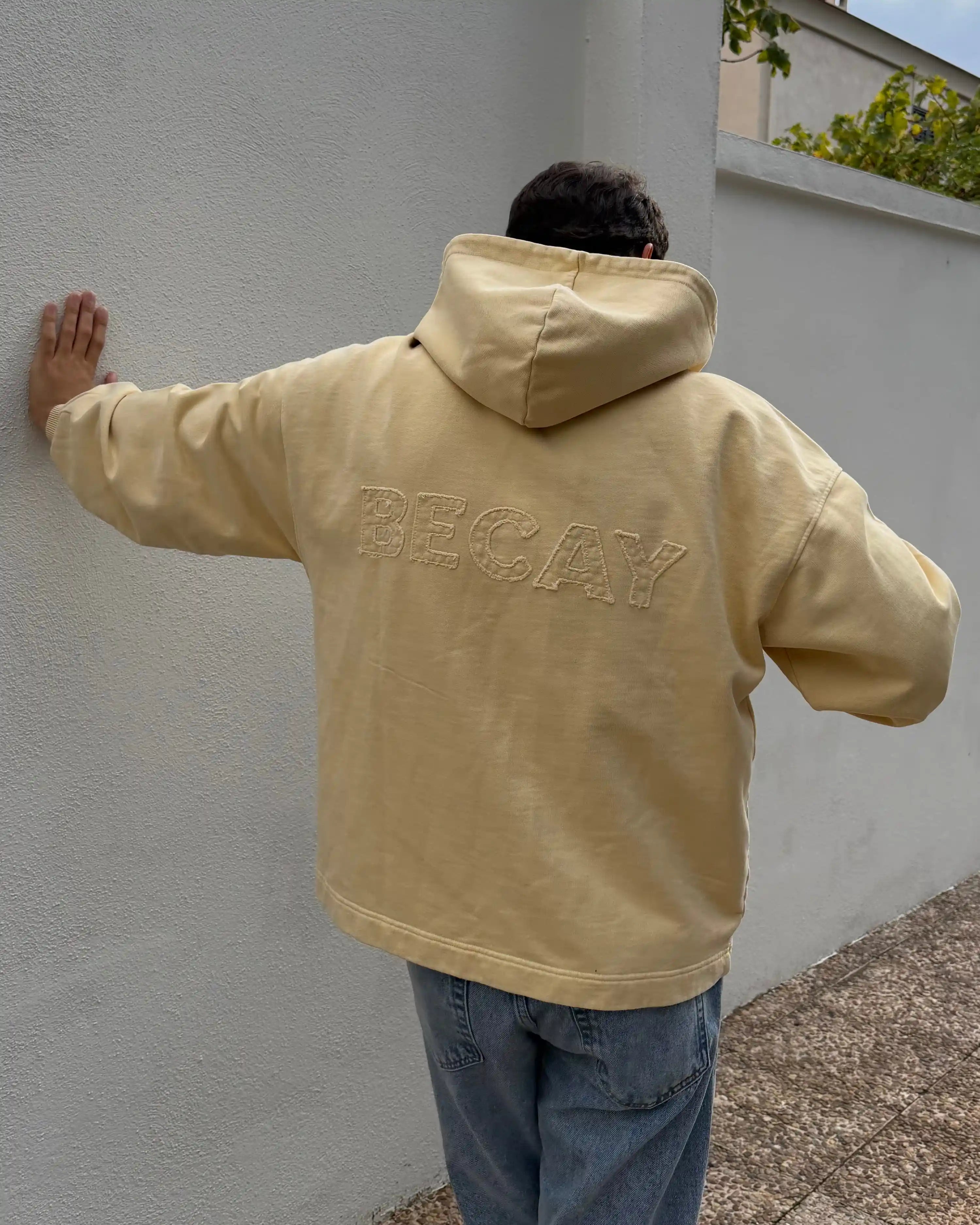 Patch Full Zip Yellow