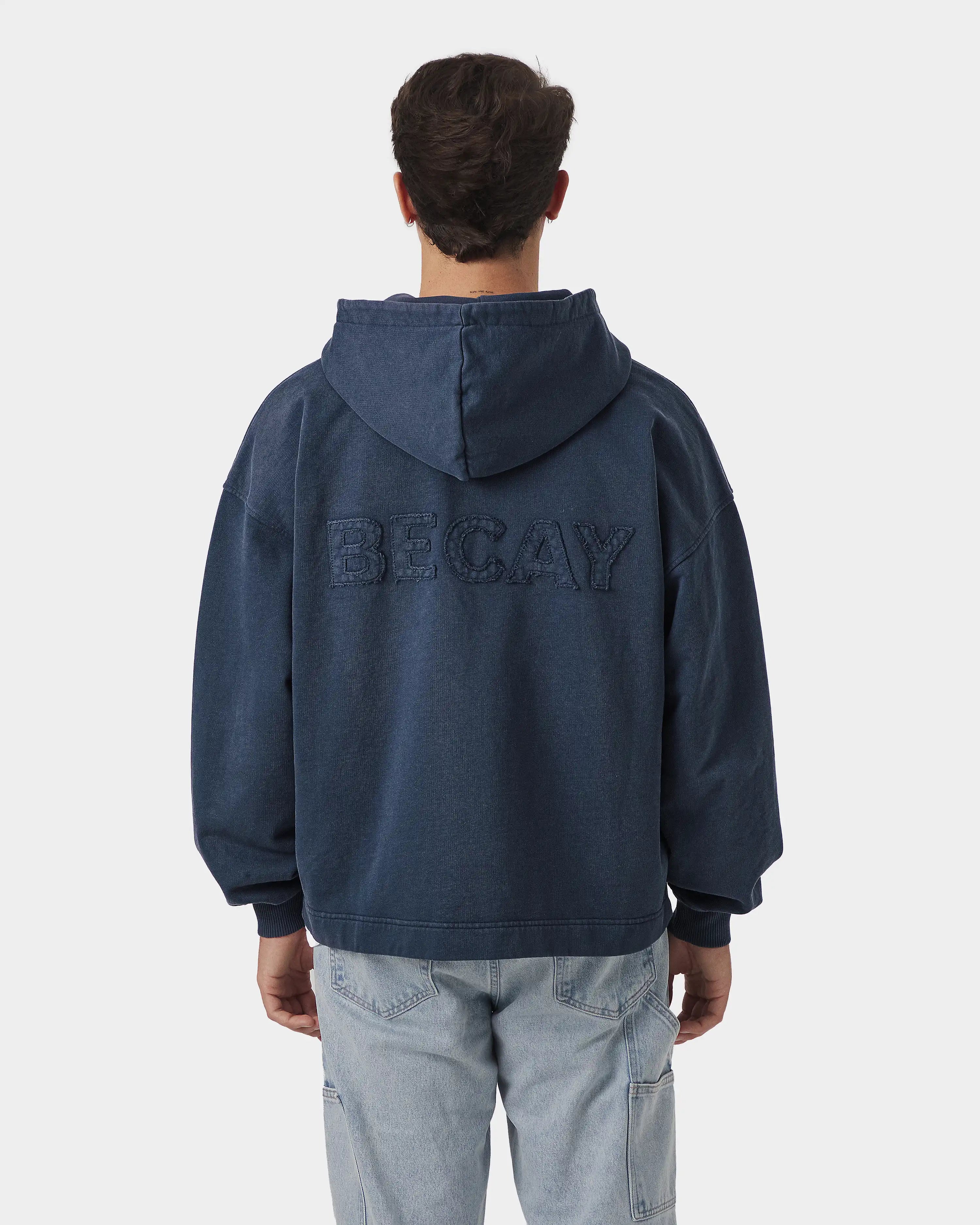Patch Full Zip Navy