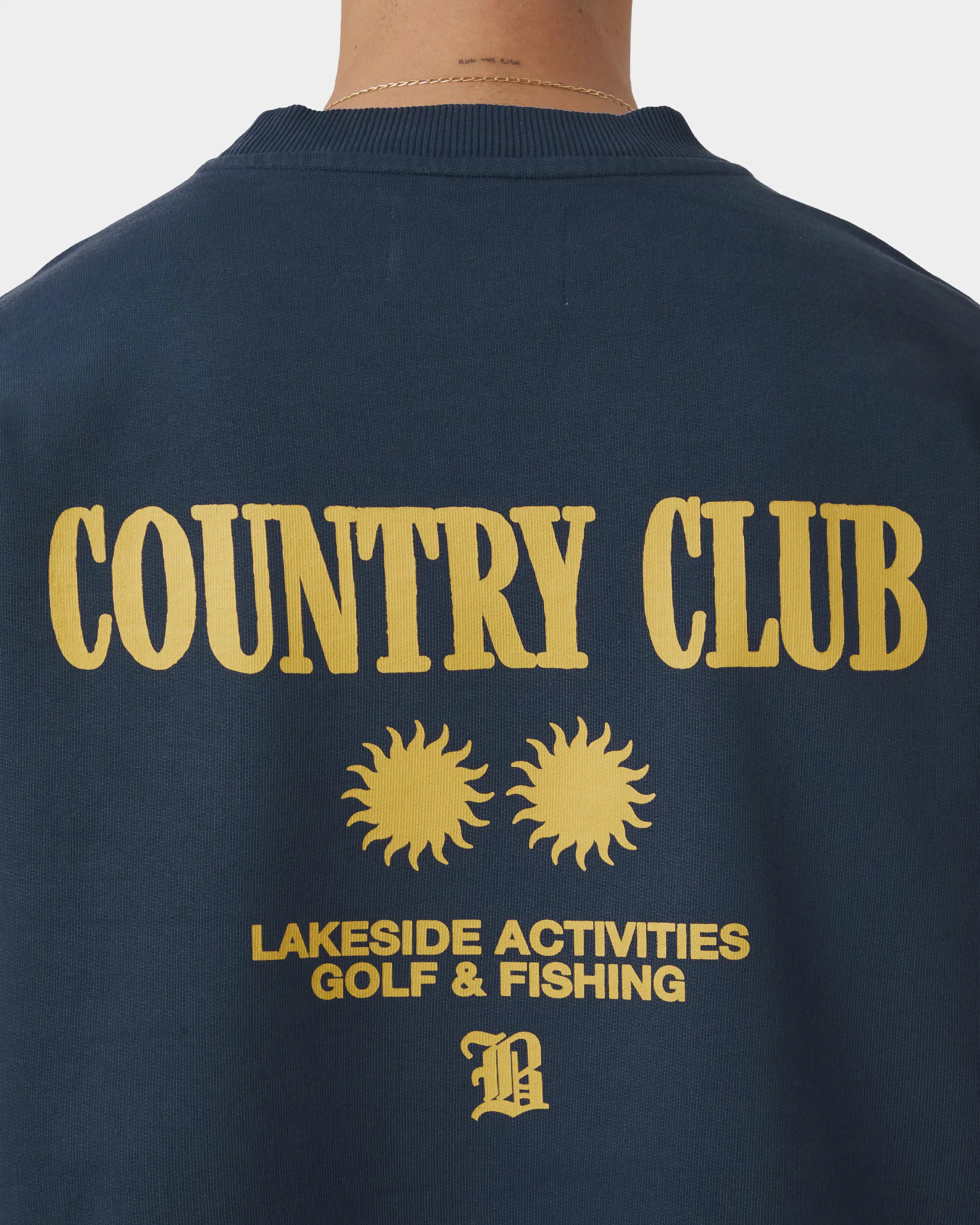 Country Club Crewneck Blue