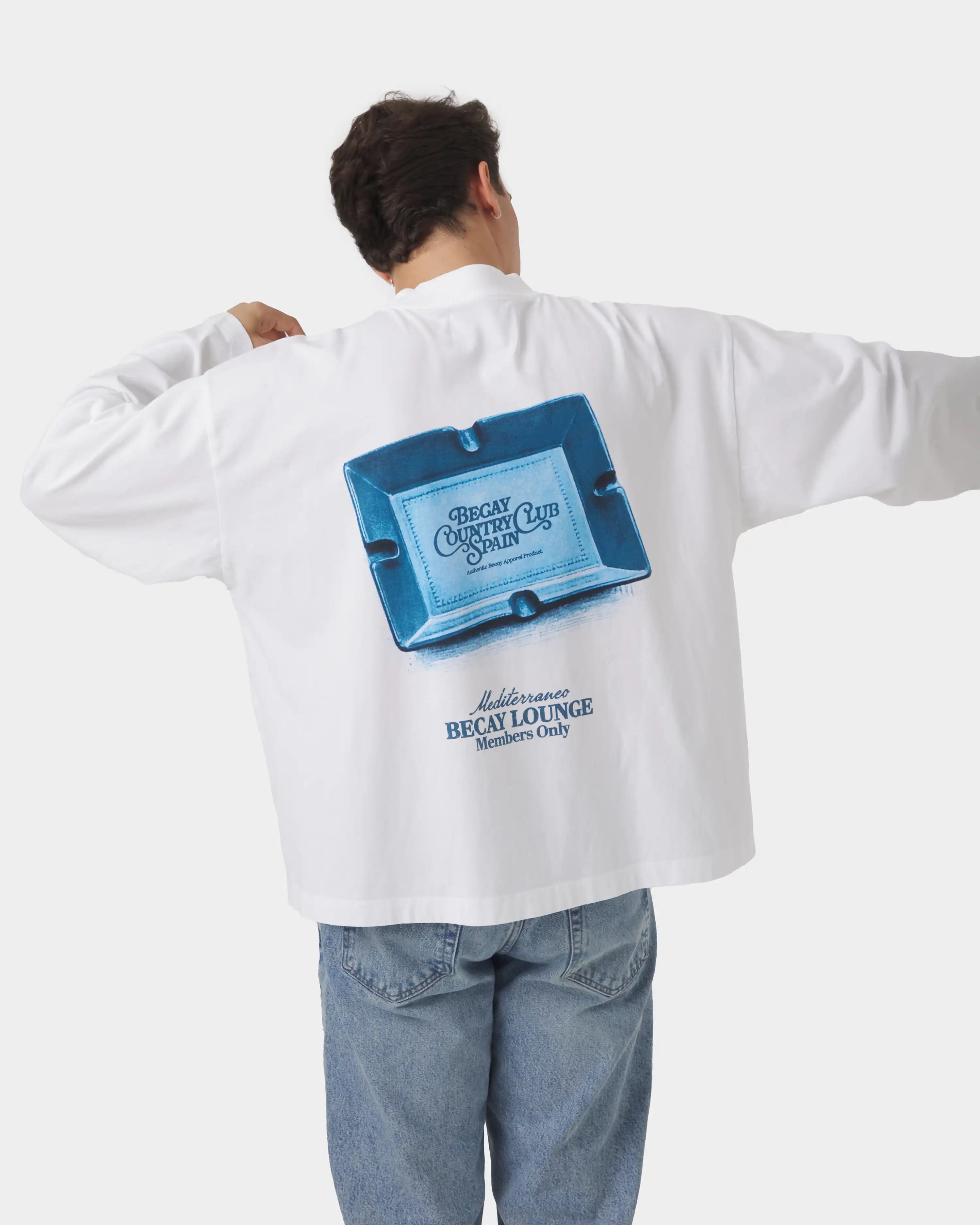 Ashtray Longsleeve W&B