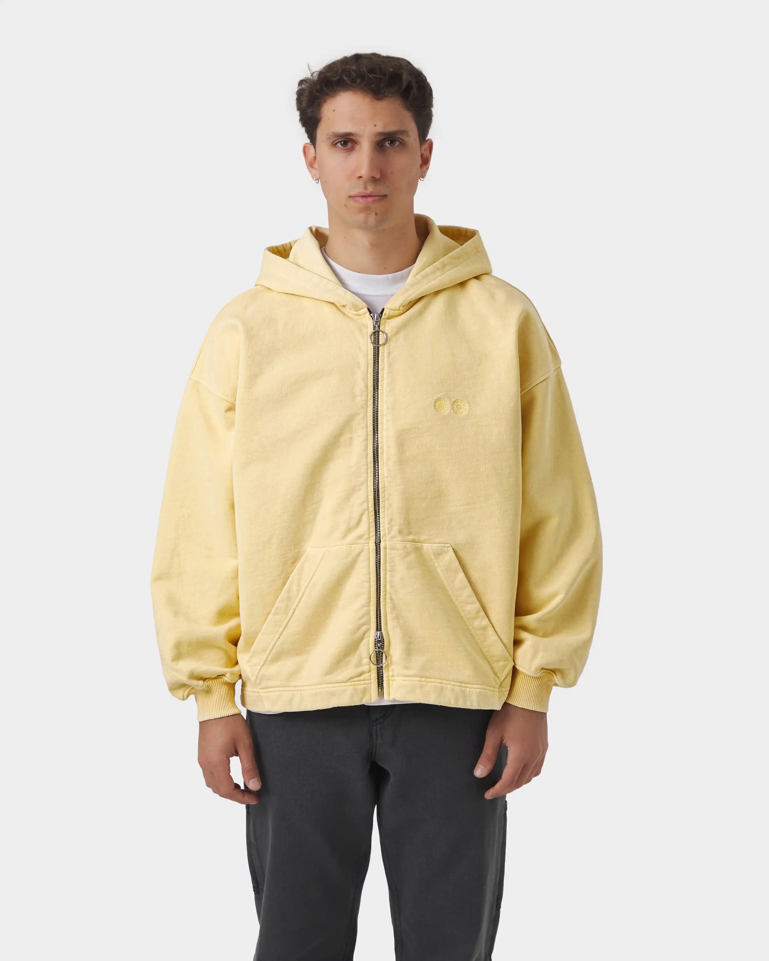 Patch Full Zip Yellow