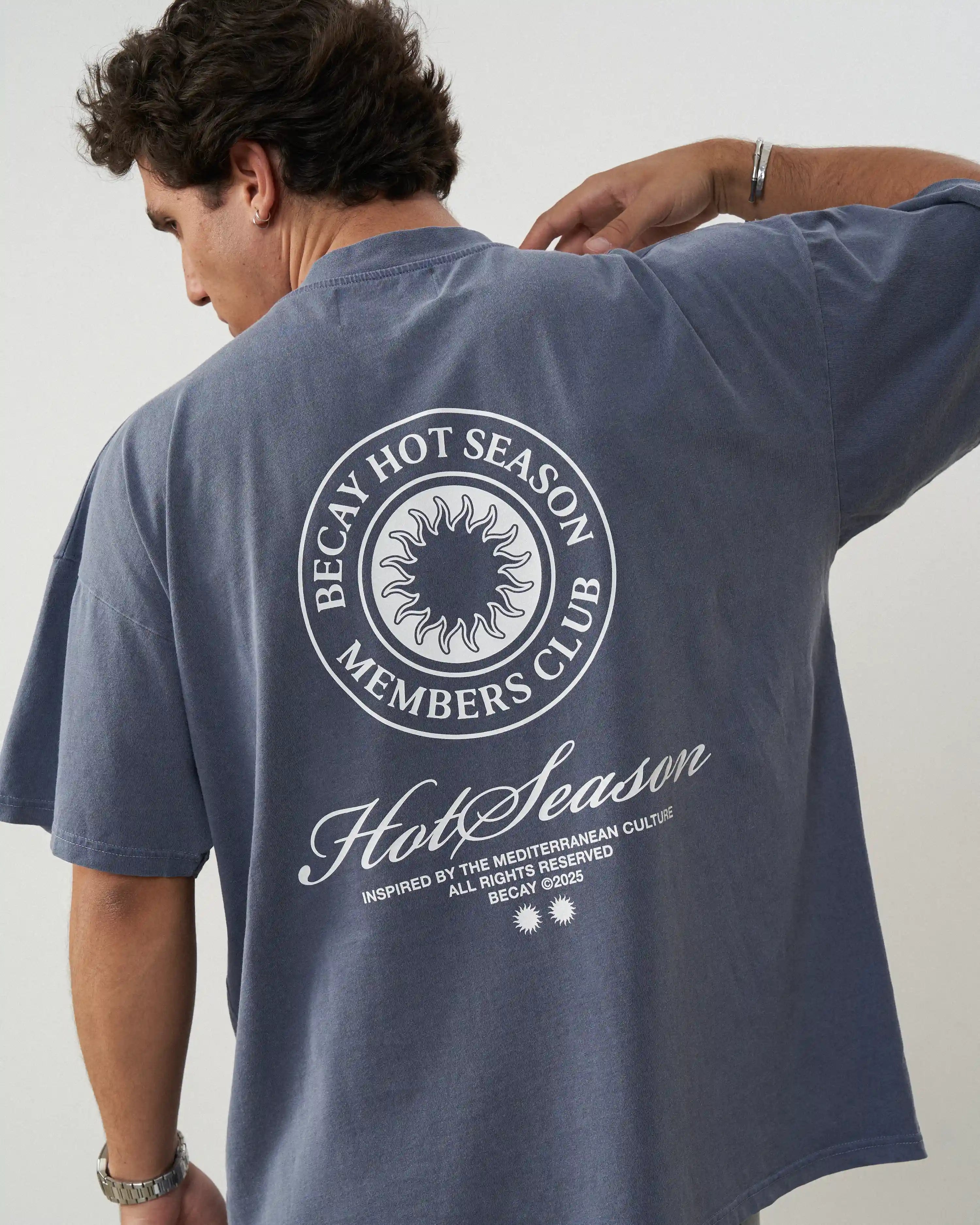 Hot Badge T-Shirt Dark