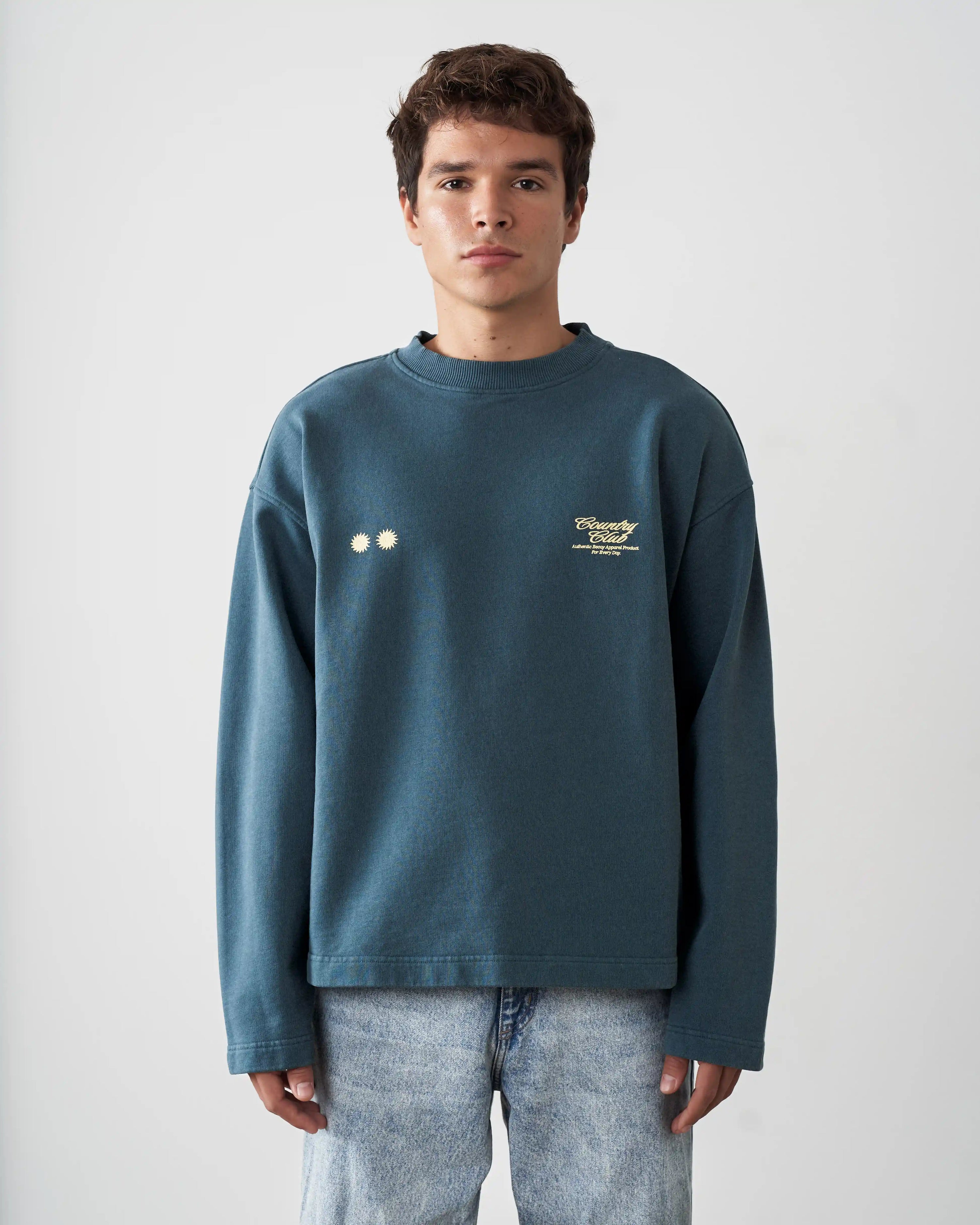 Hills Crewneck Green