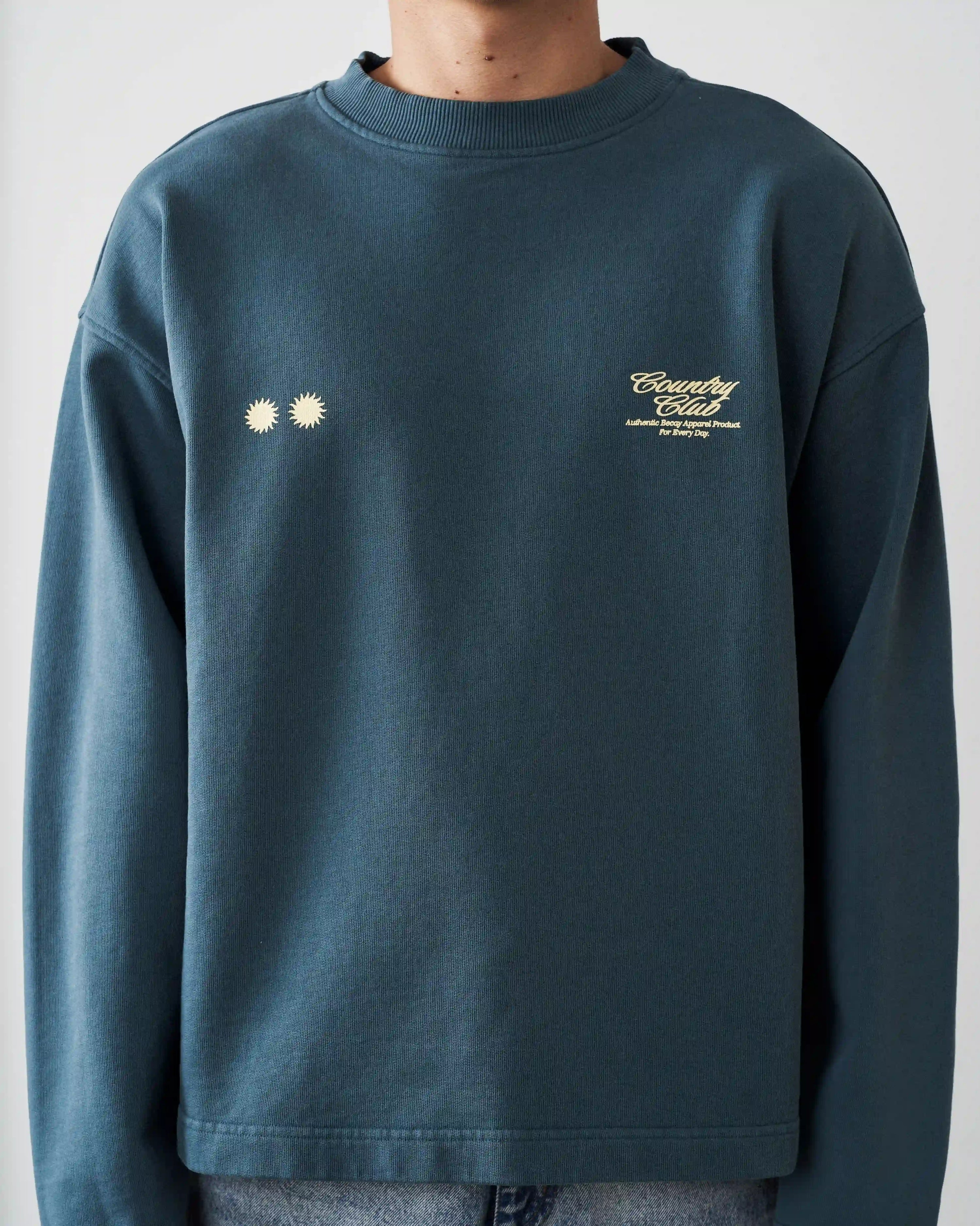 Hills Crewneck Green