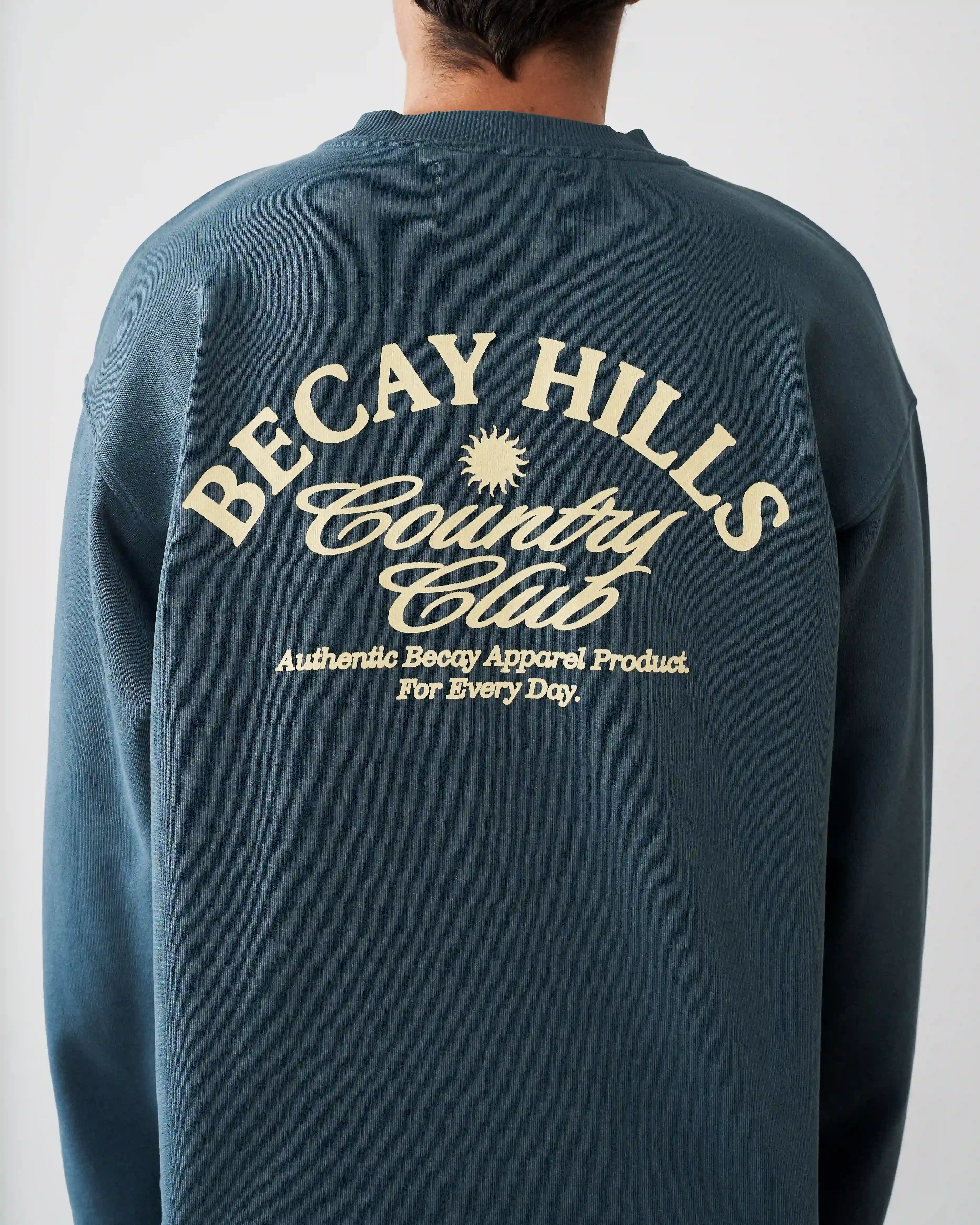 Hills Crewneck Green