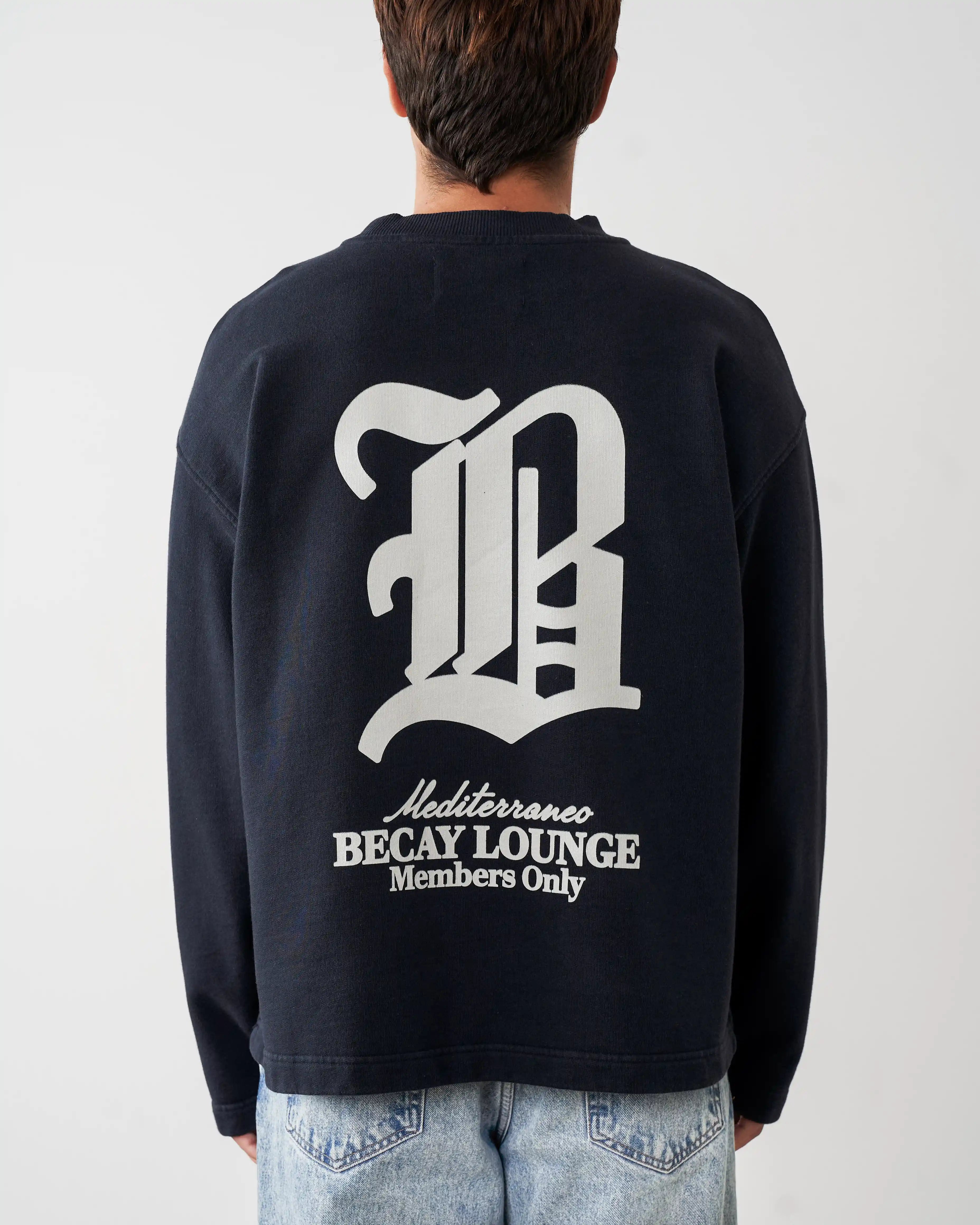 Lounge Crewneck Navy