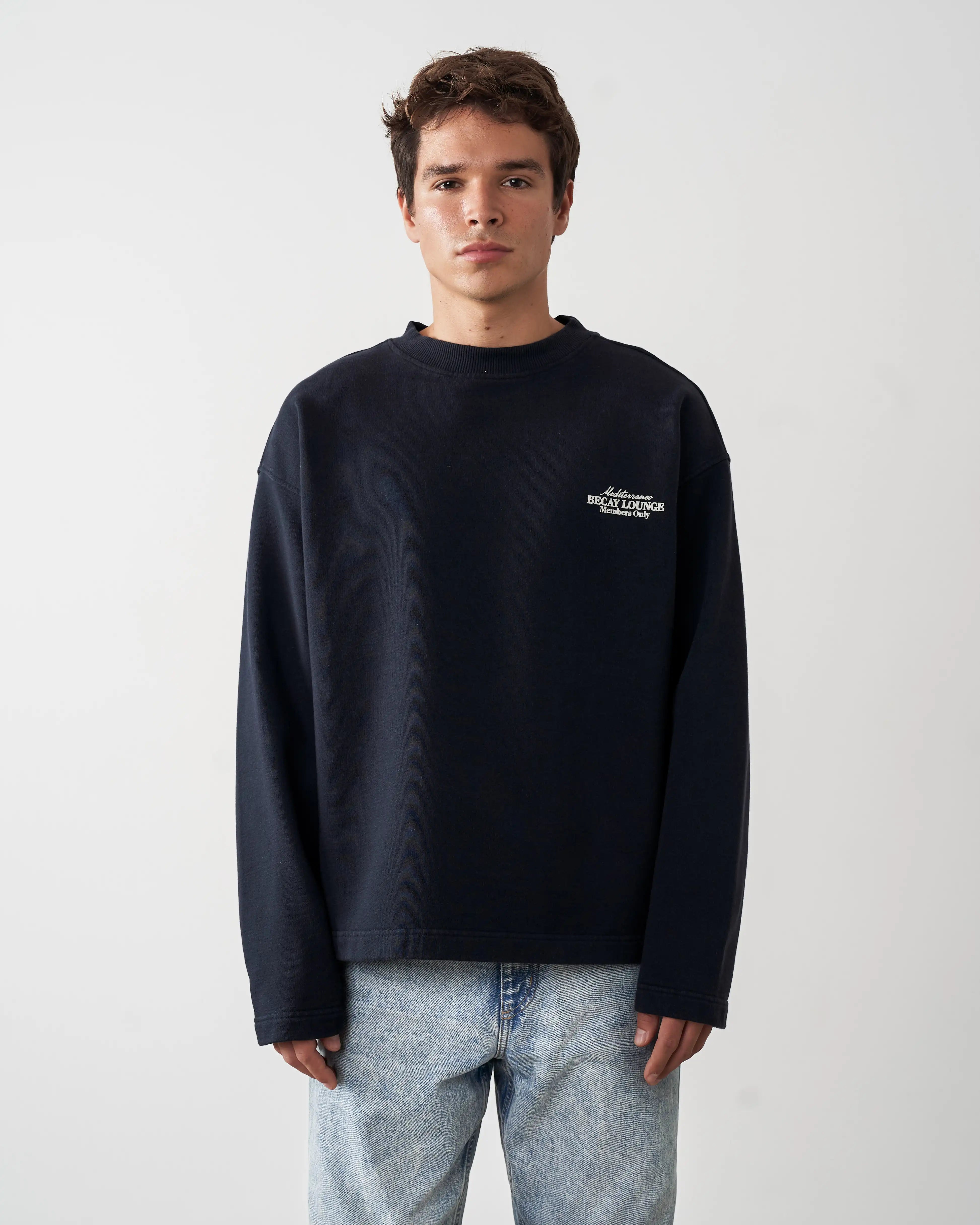 Lounge Crewneck Navy