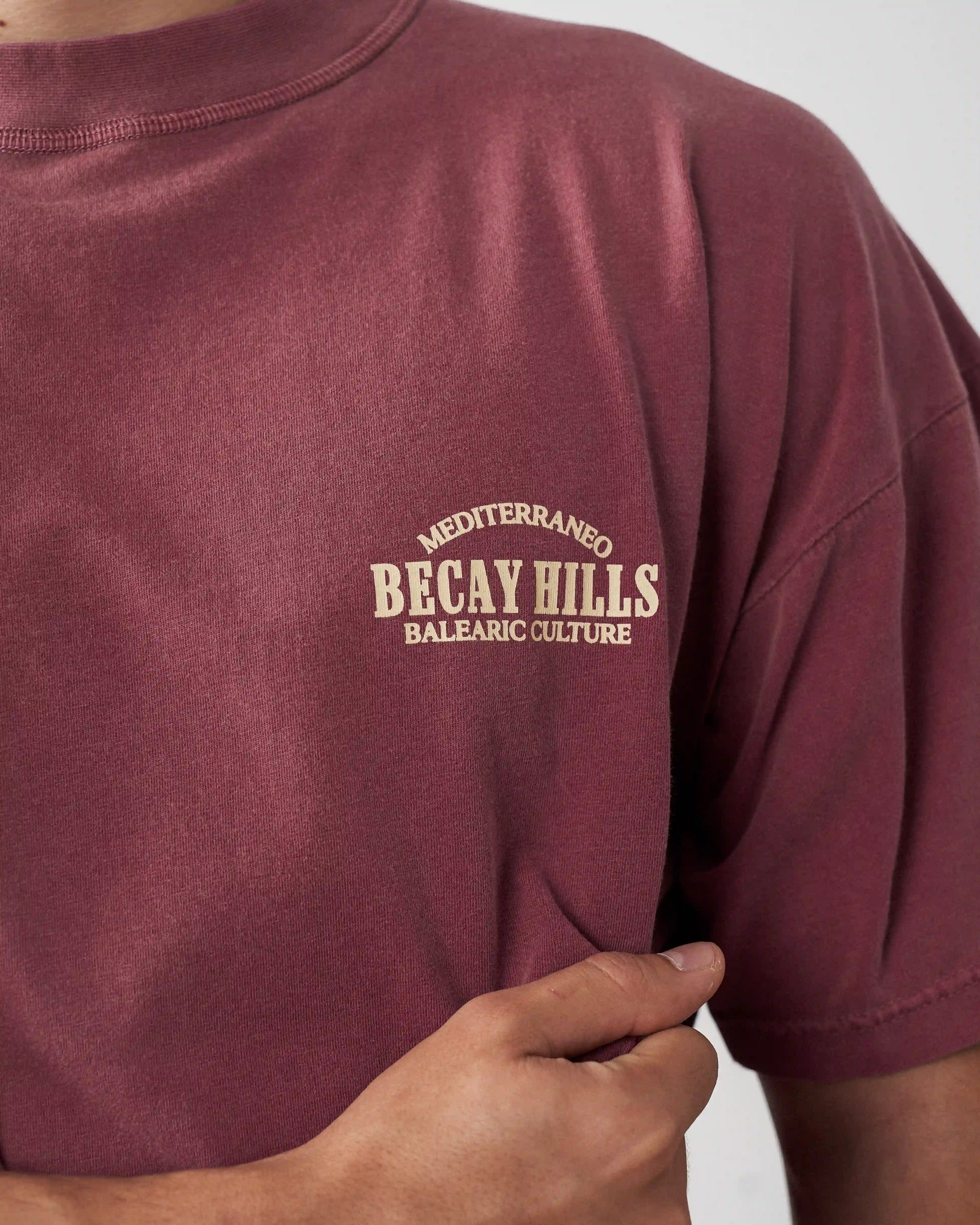 Hills T-Shirt Wine