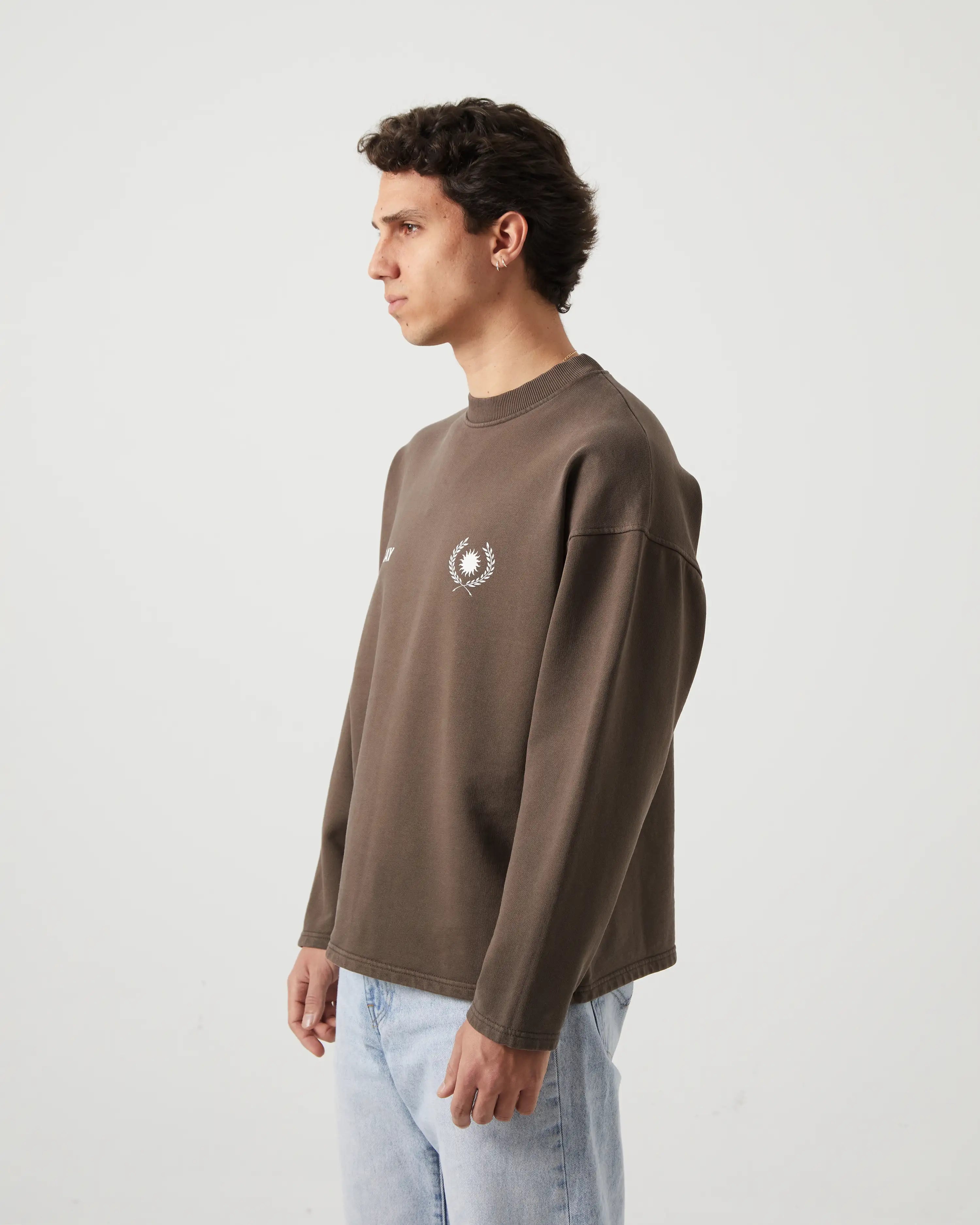 Summit Crewneck Brown