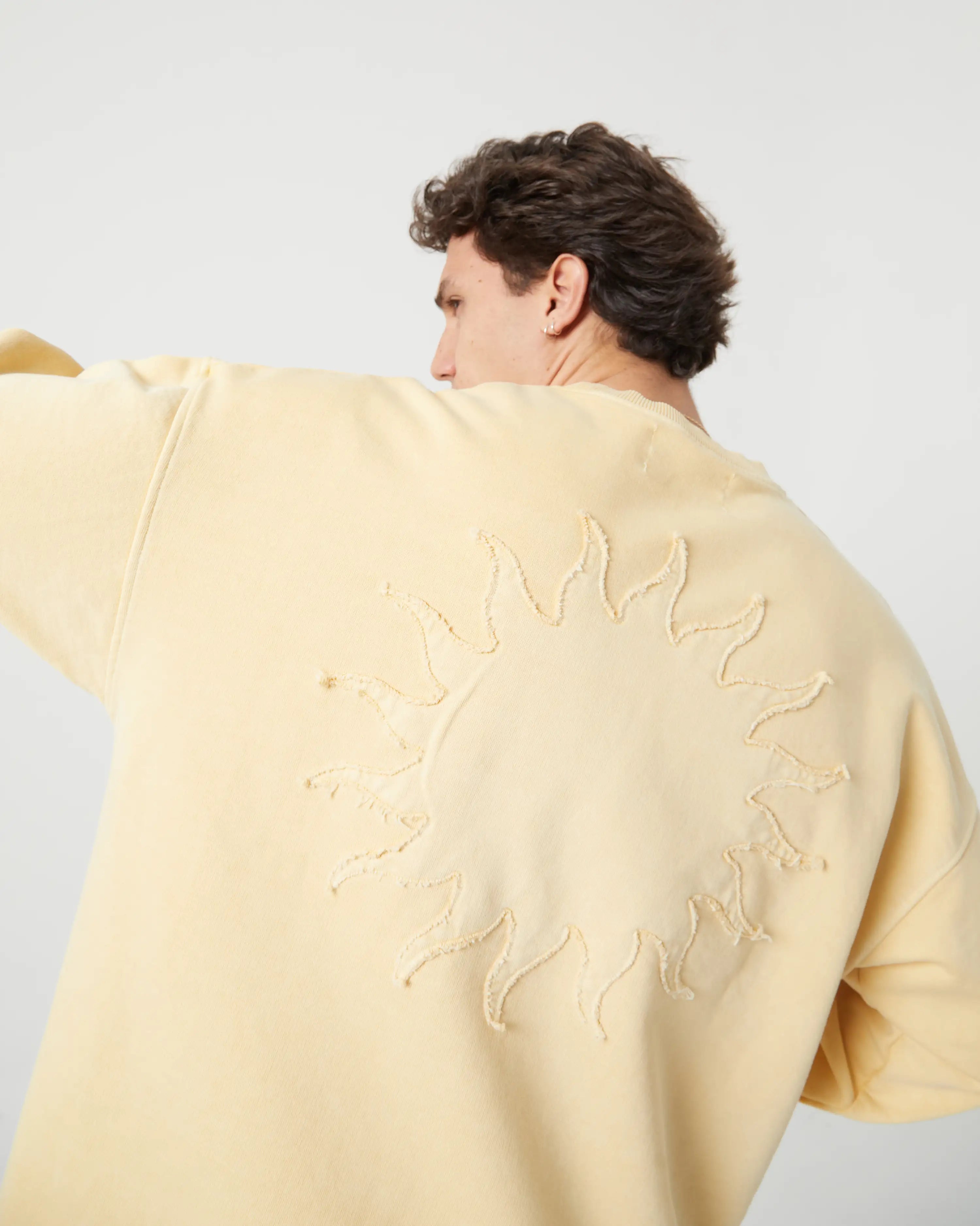Sun Crewneck Yellow