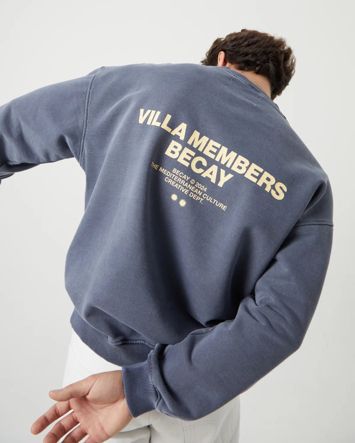 Members Crewneck Blue