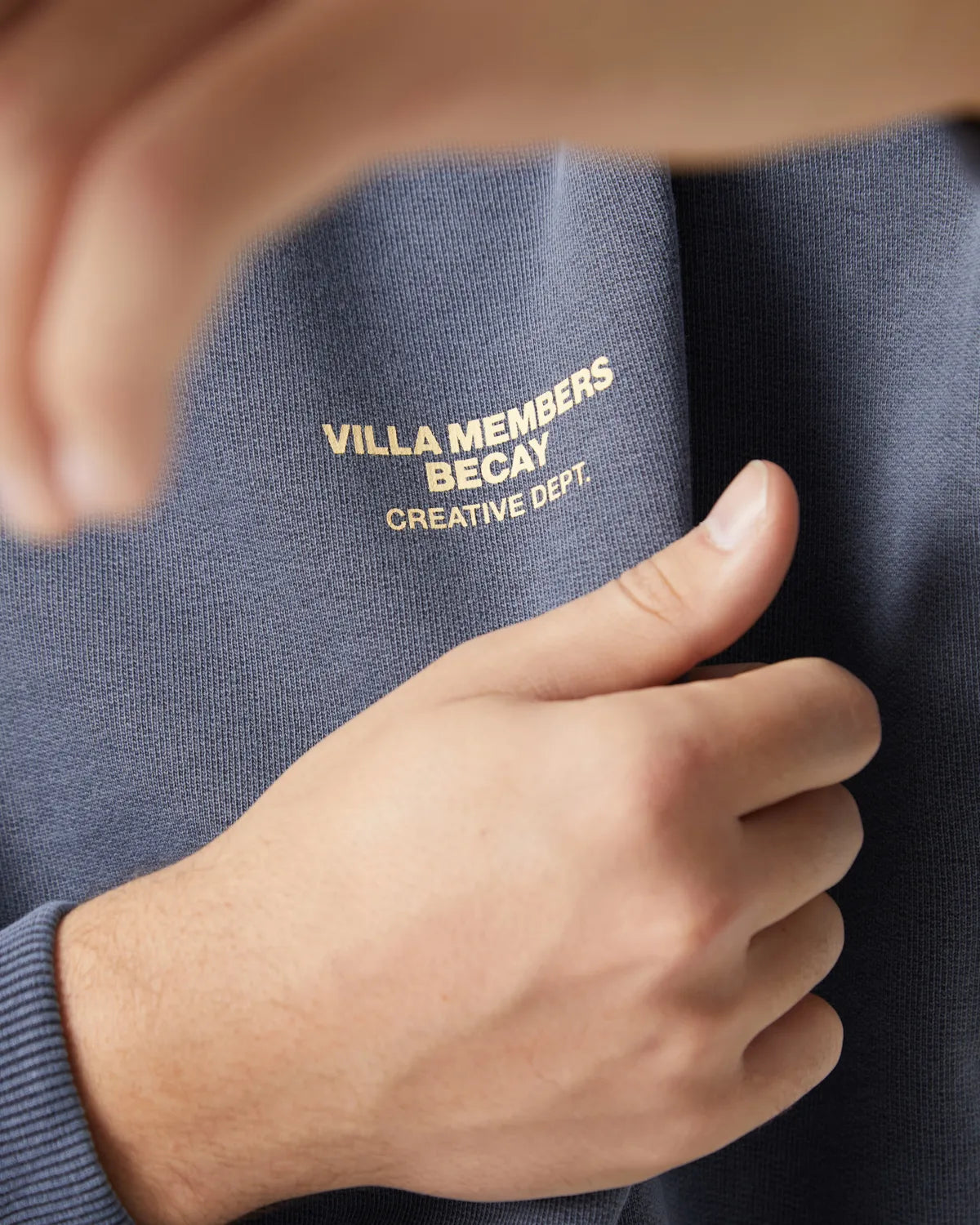 Members Crewneck Blue