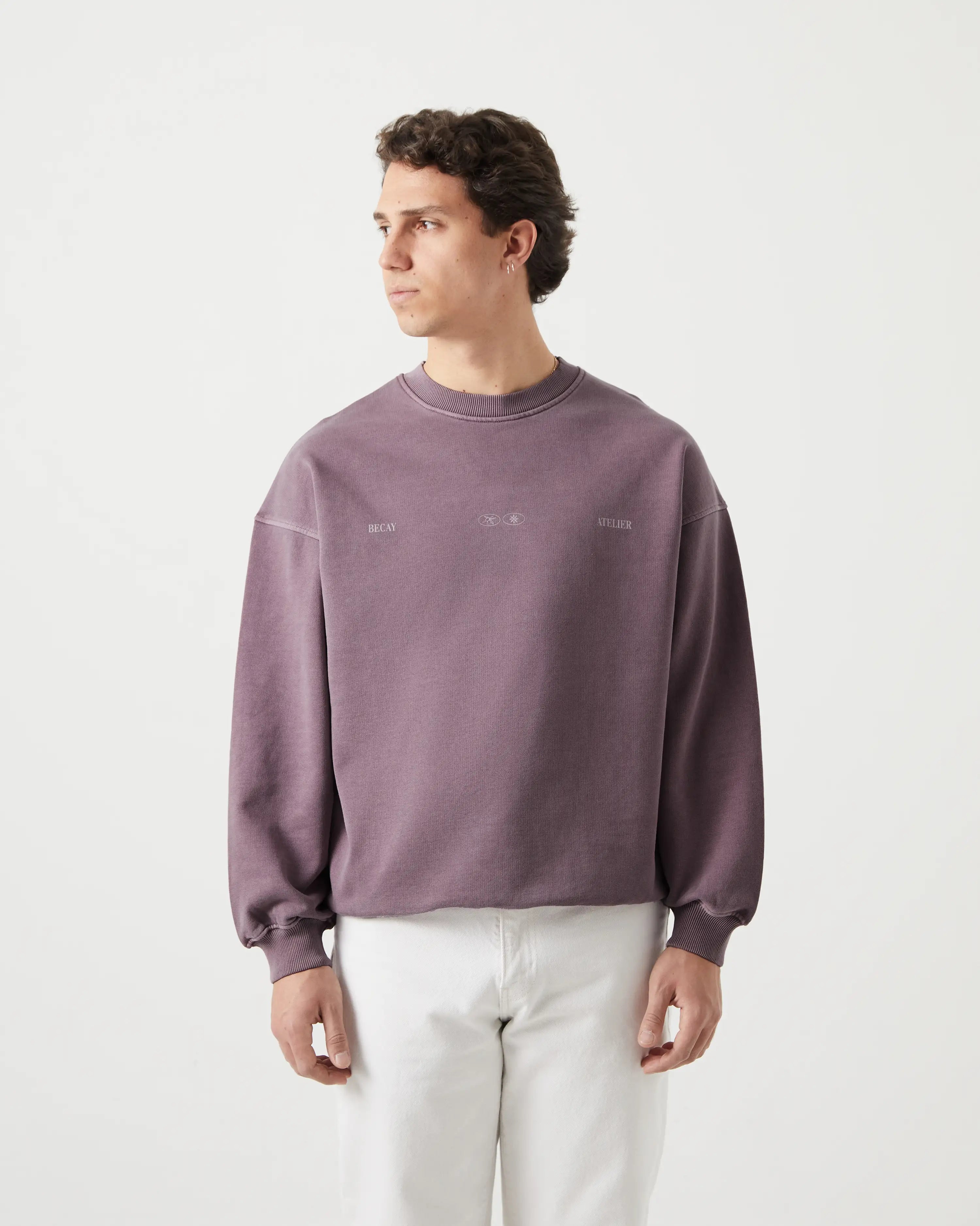 Culture Crewneck Burgundy
