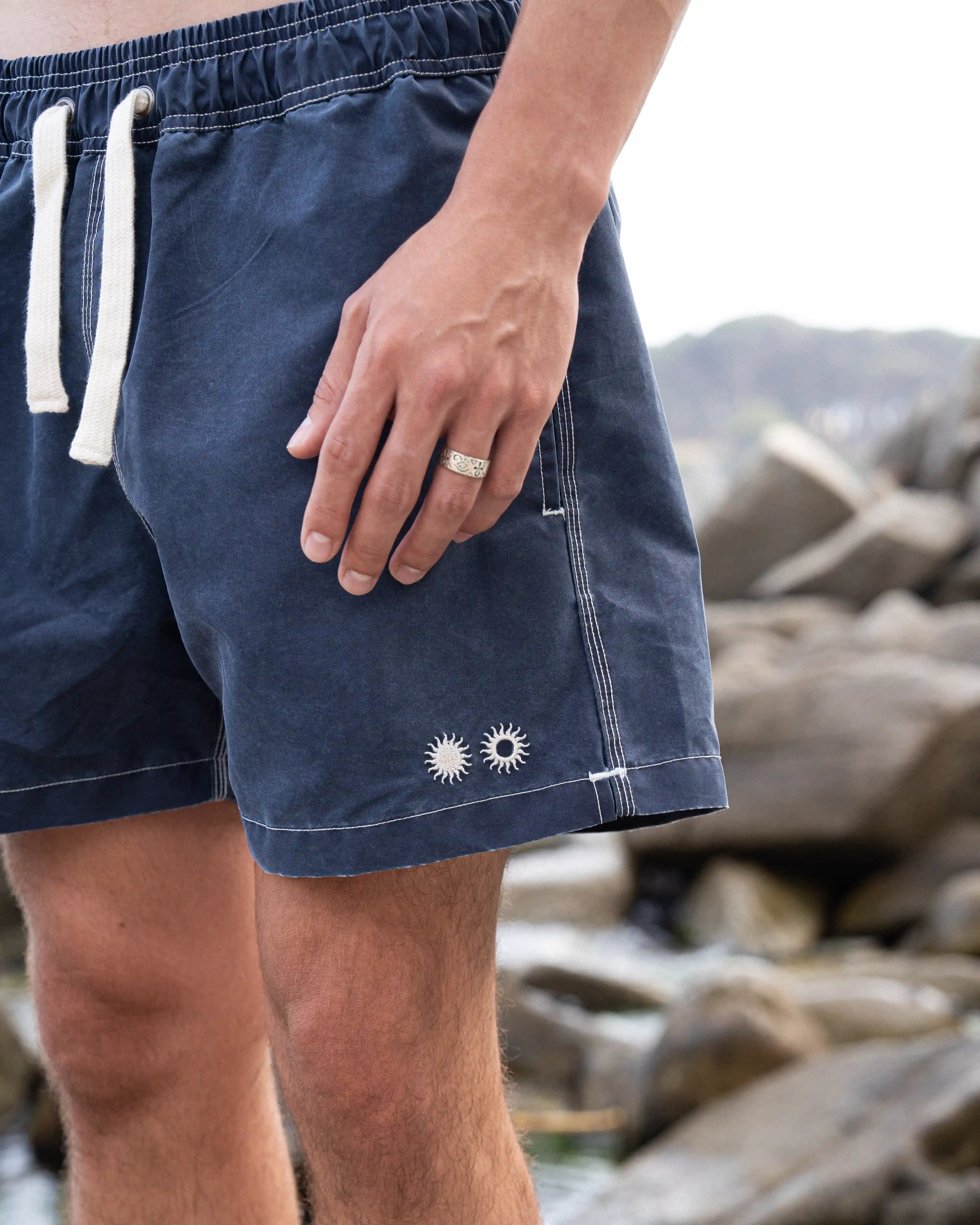 Cala Swim Trunks Dark Blue