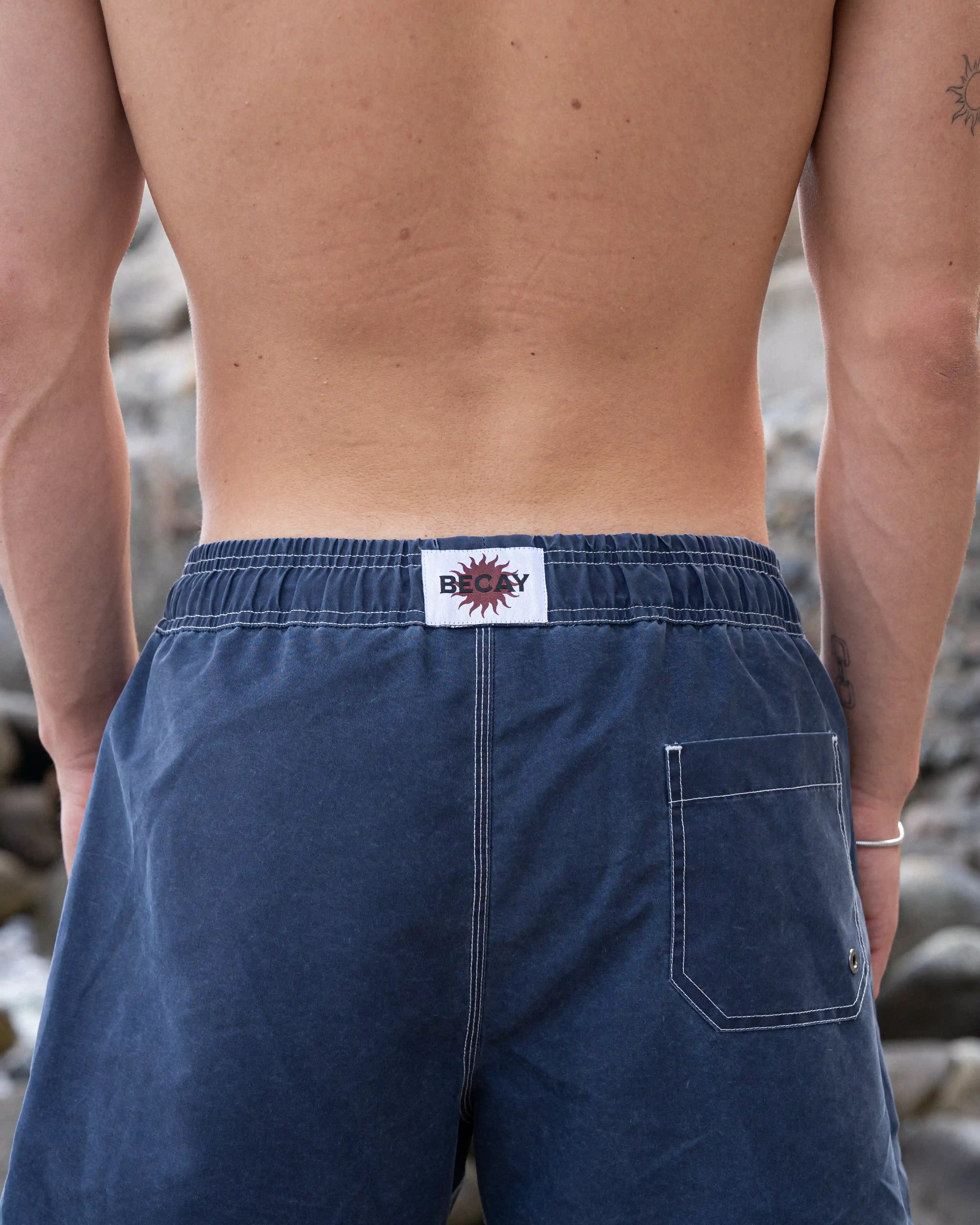 Cala Swim Trunks Dark Blue