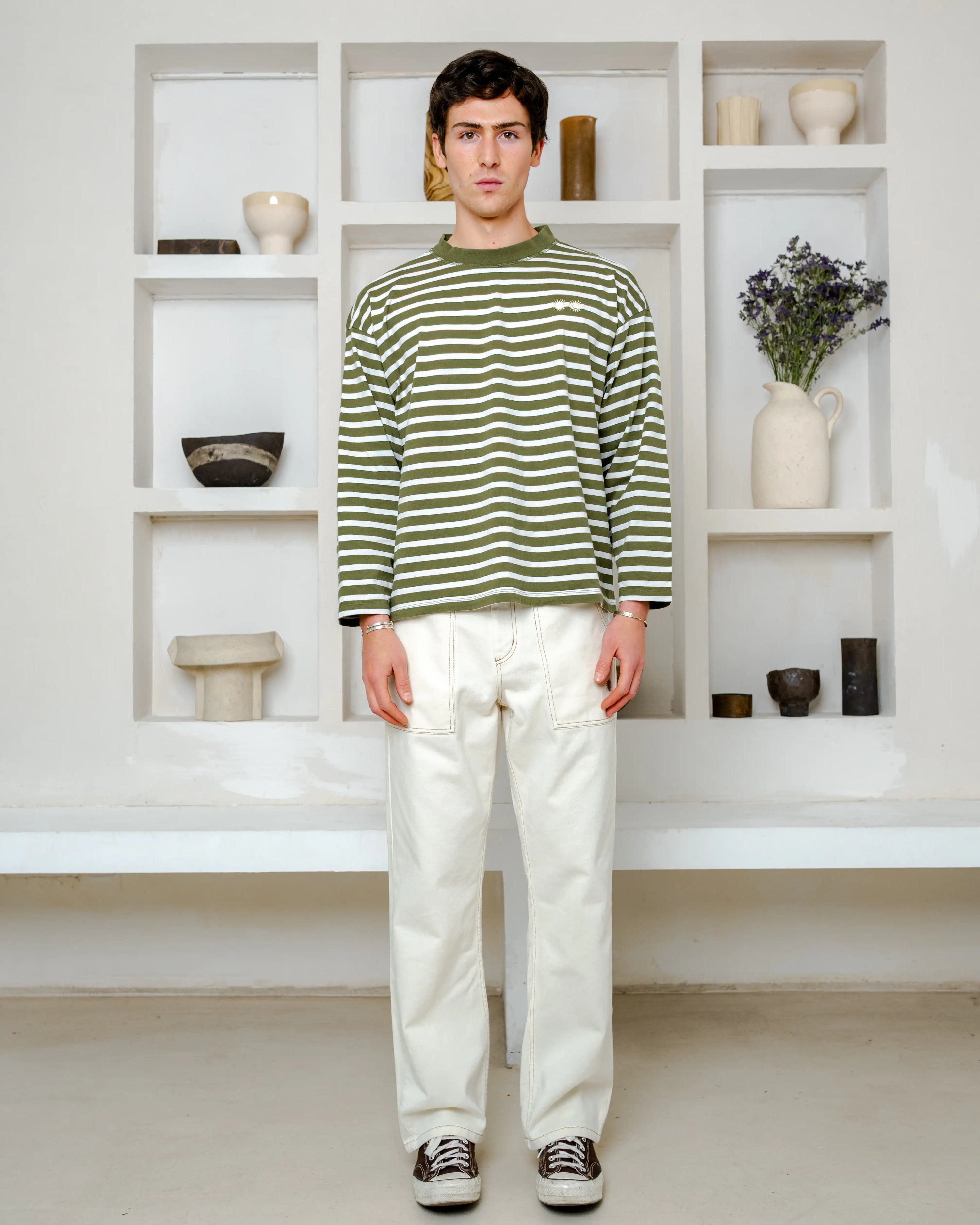 Stripes Green Longsleeve