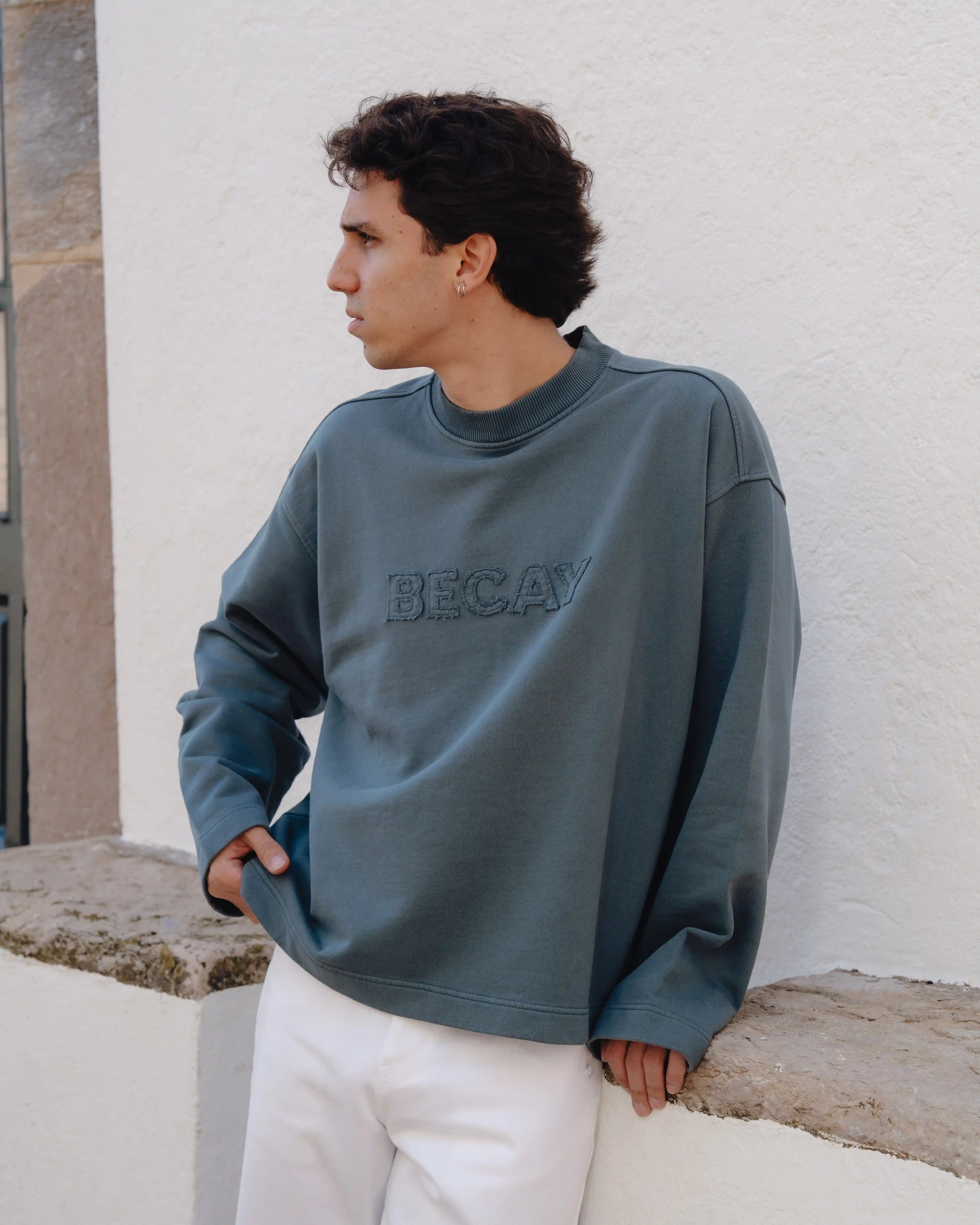 Sun Crewneck Green