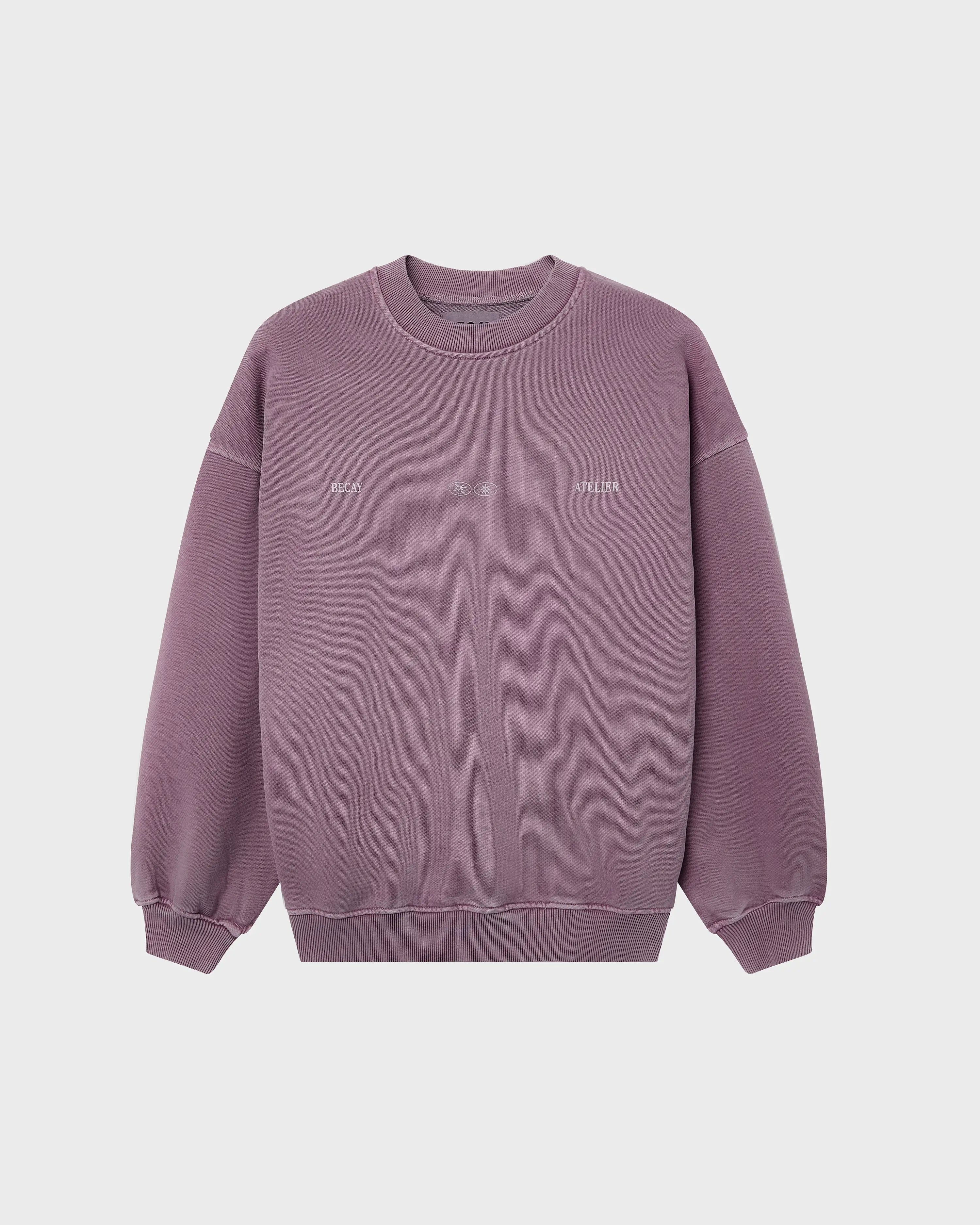 Culture Crewneck Burgundy