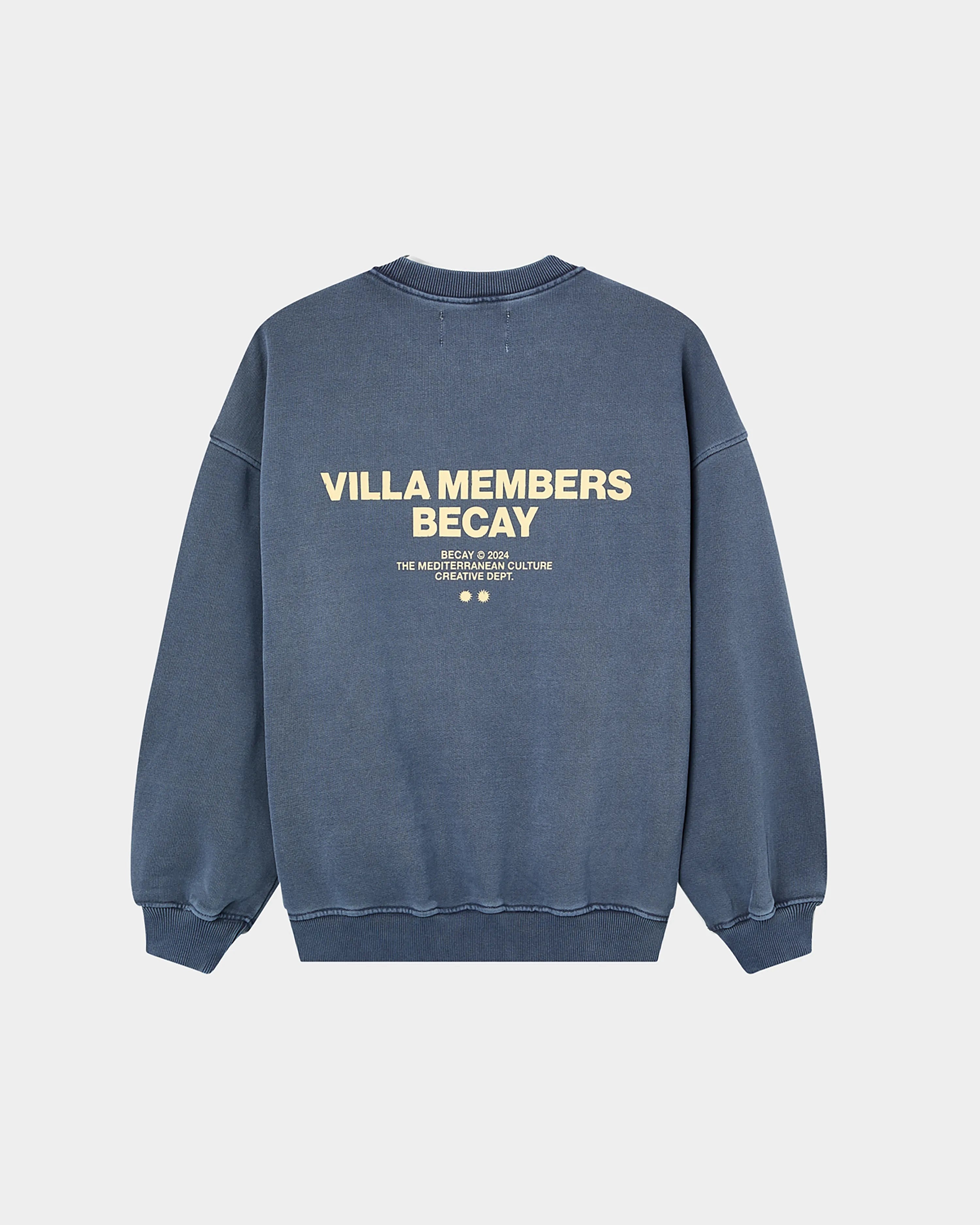 Members Crewneck Blue