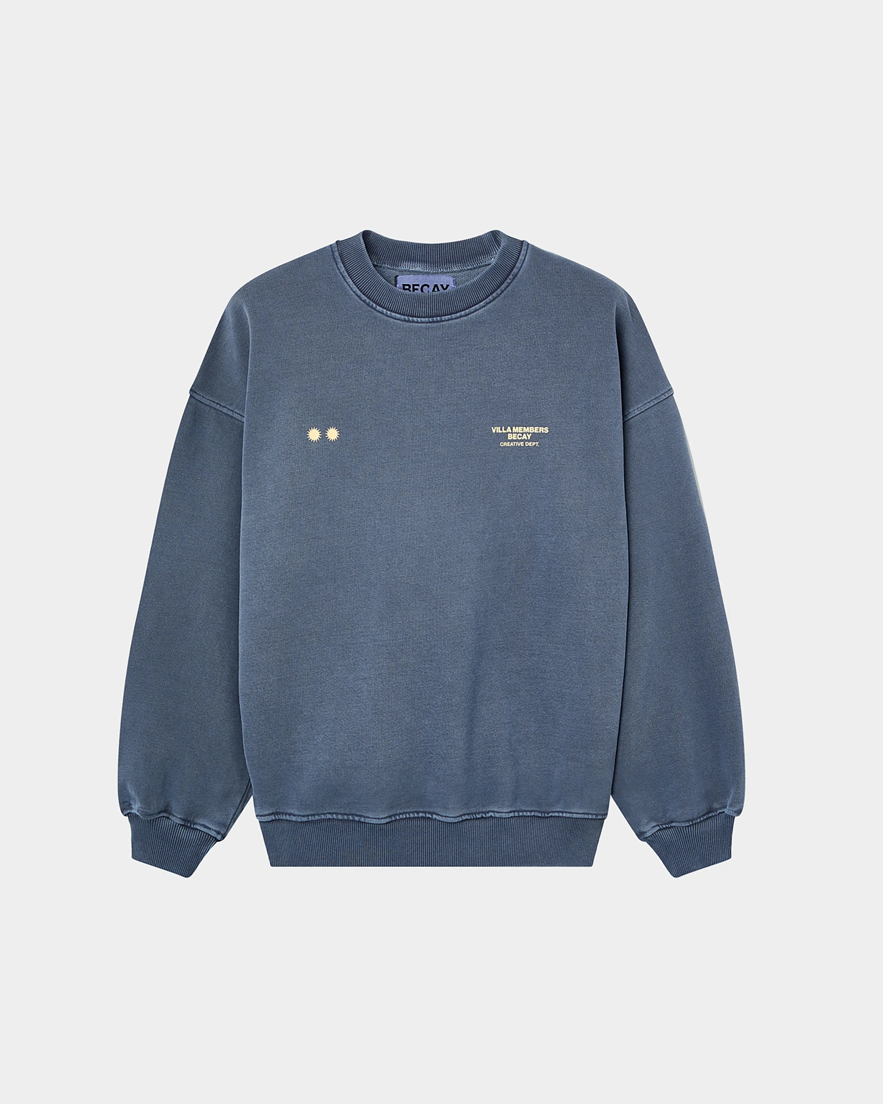 Members Crewneck Blue
