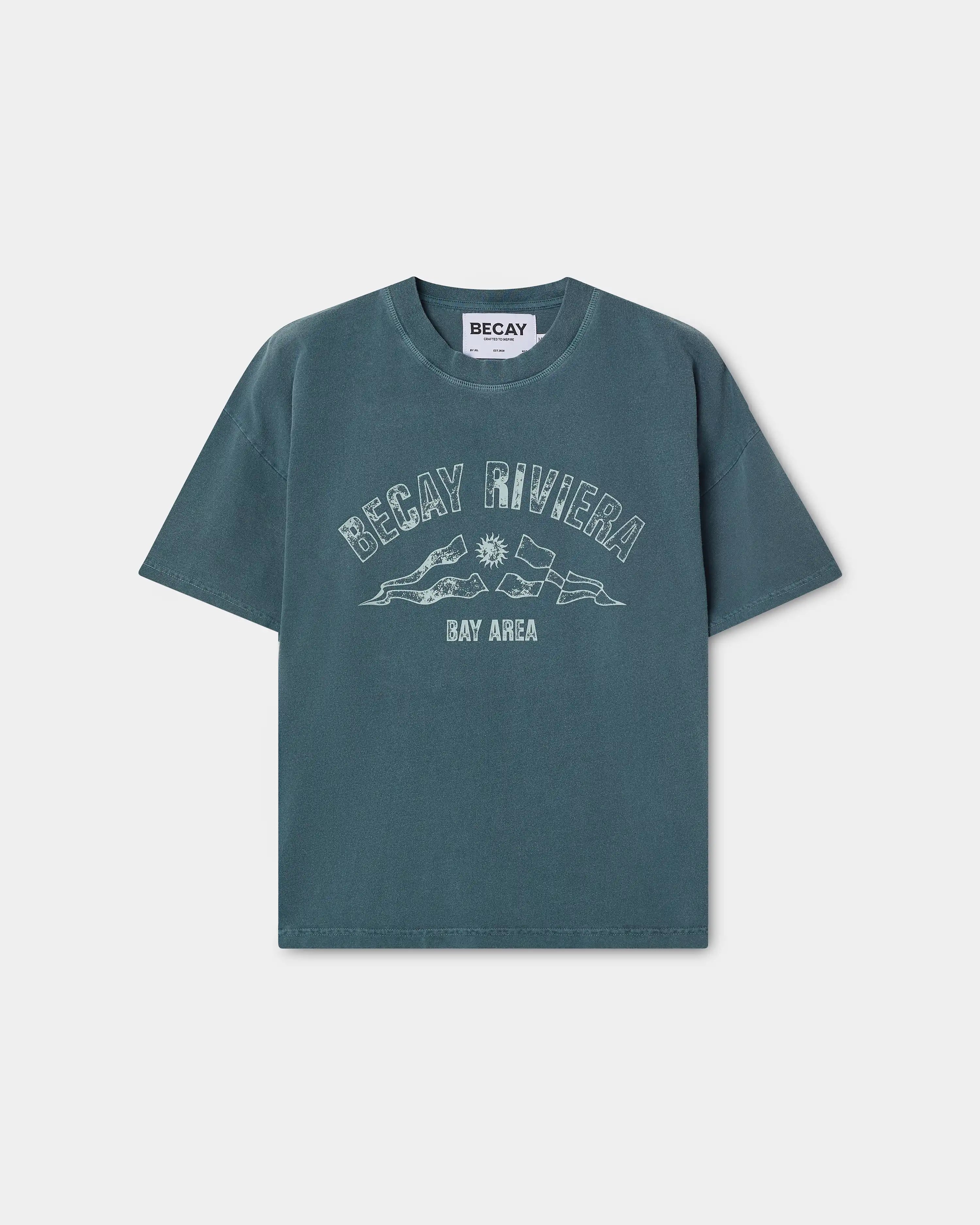 Flags T-Shirt Green