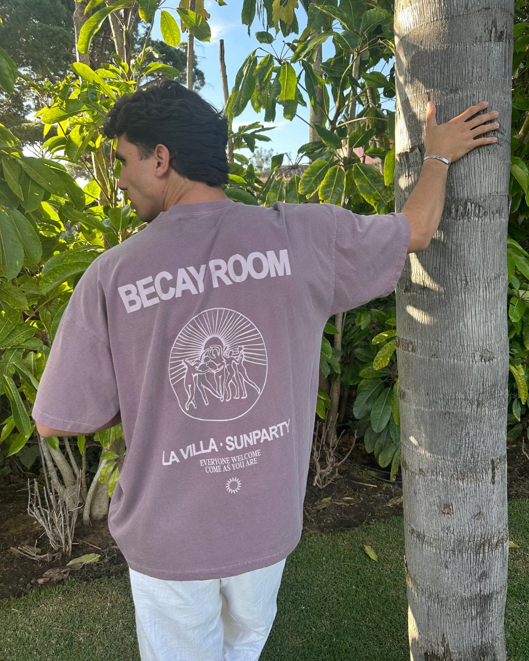 camiseta burdeos villa becay room