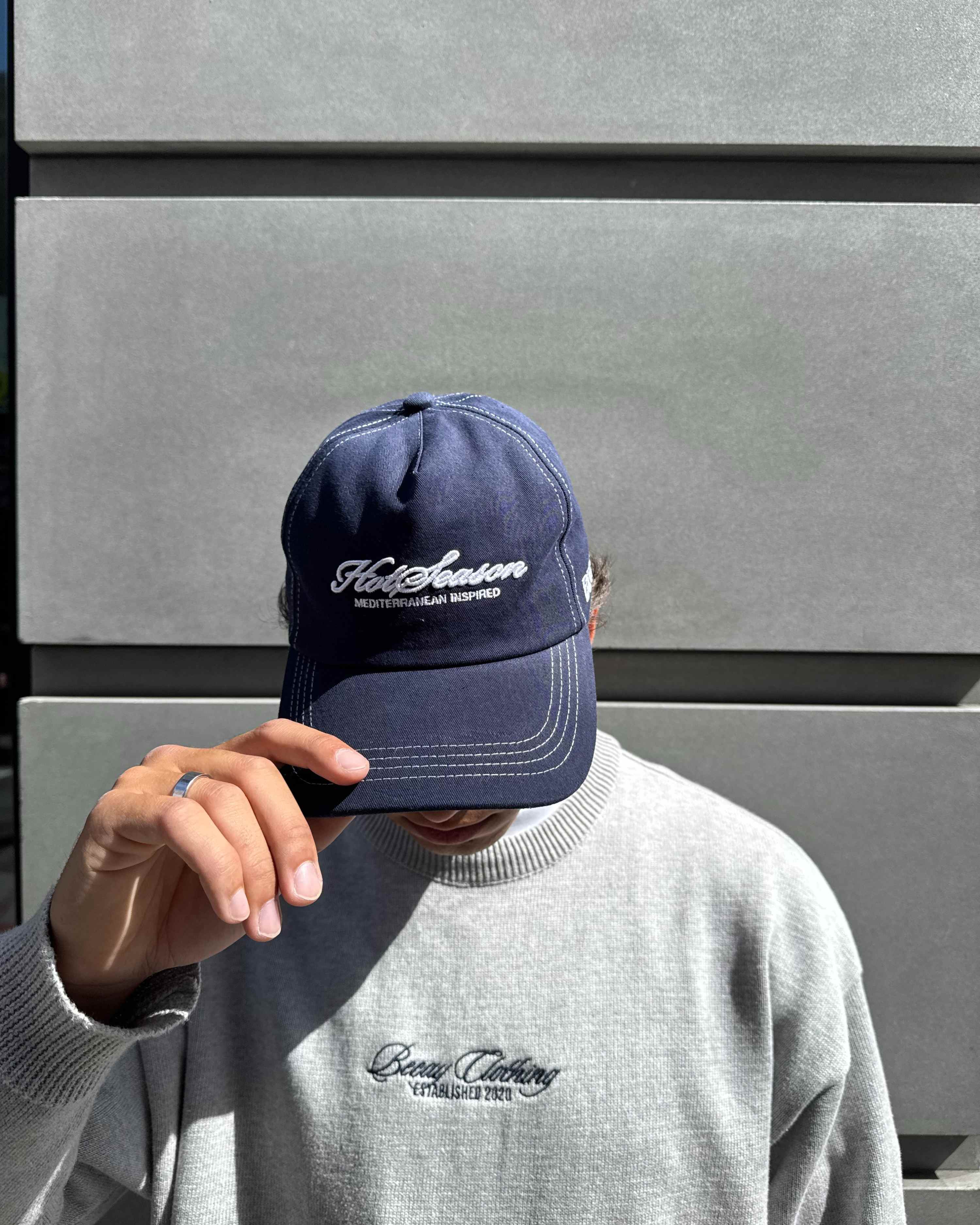 Hot Season Cap Blue