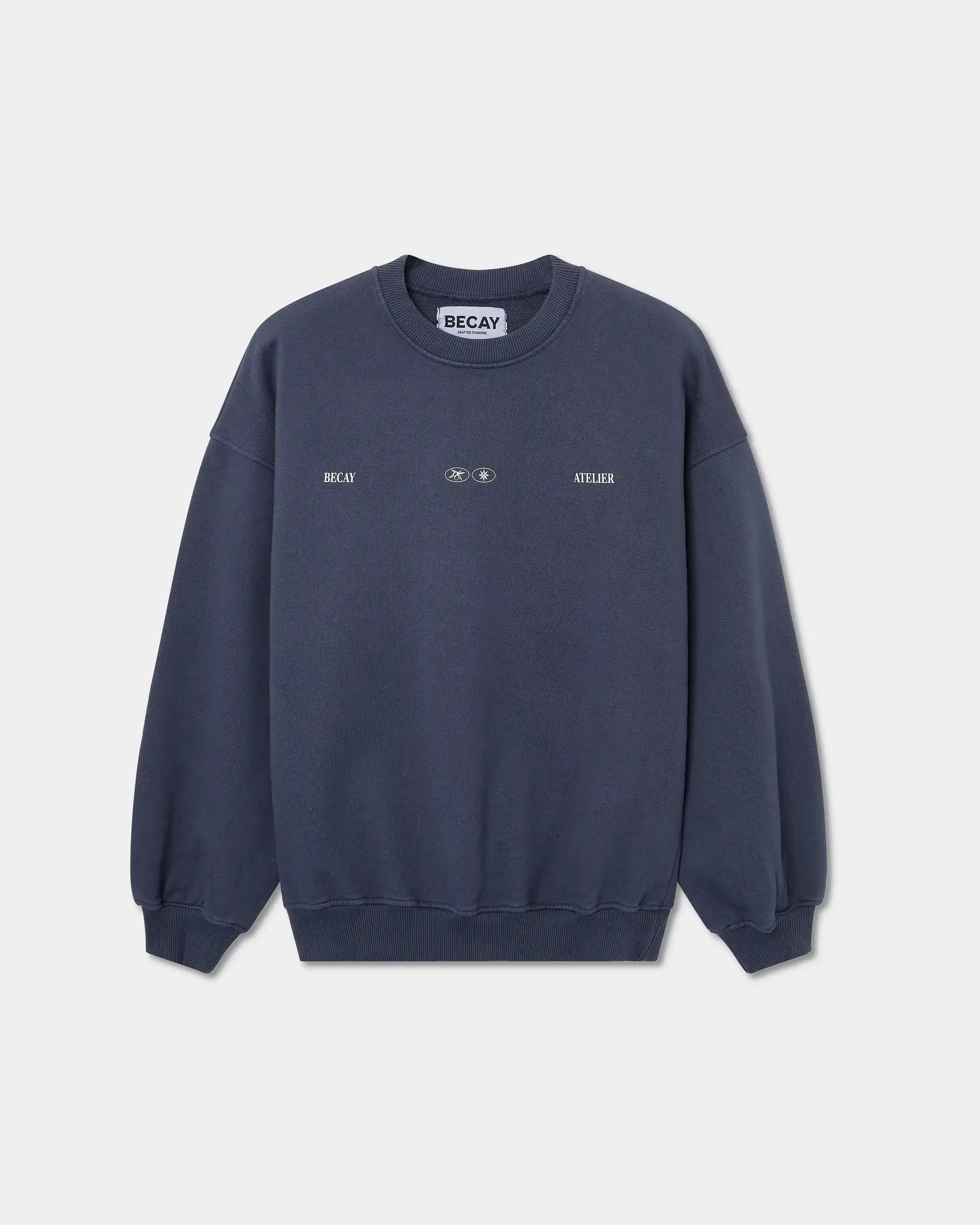 Culture Crewneck Blue