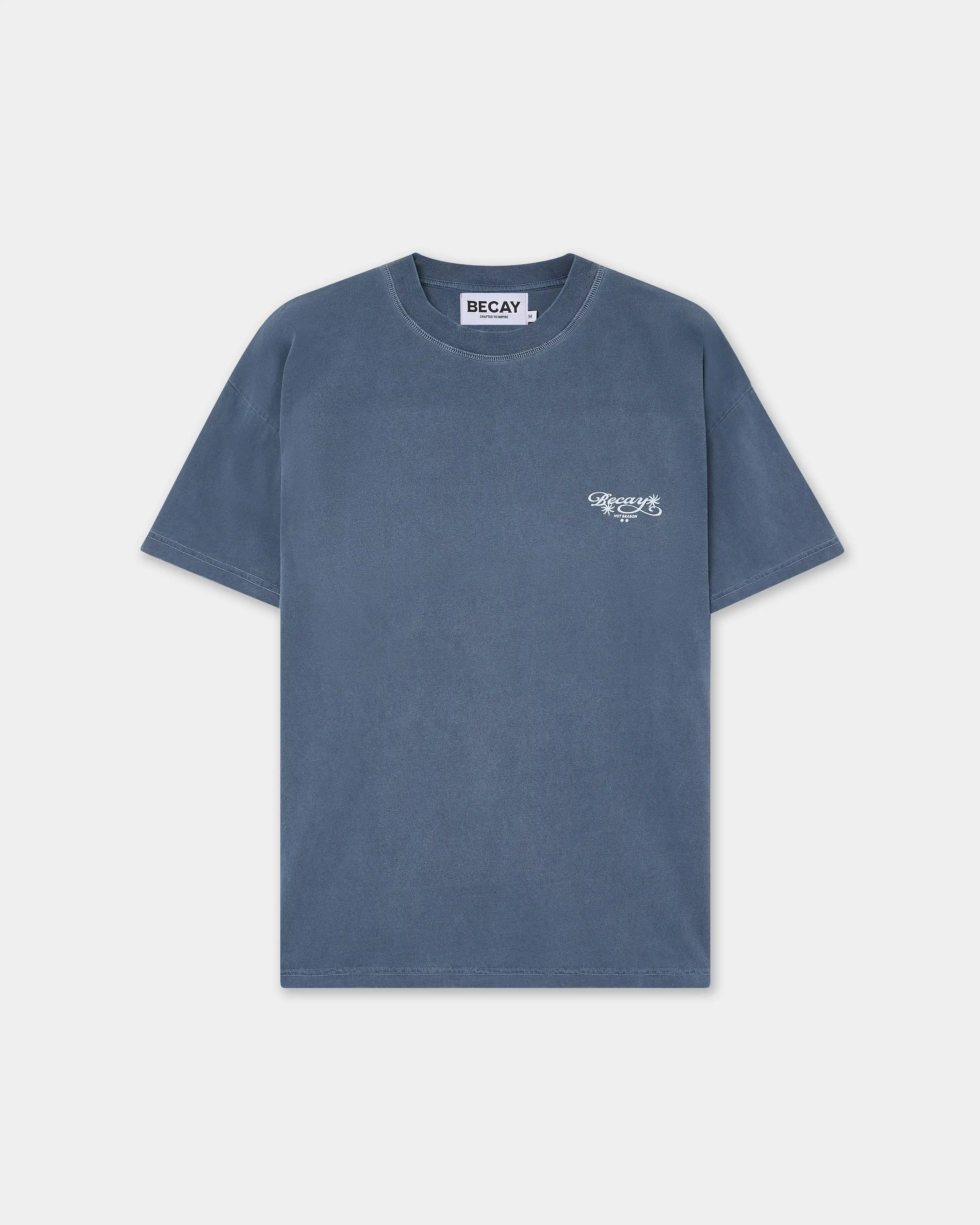 Flowers T-Shirt Blue