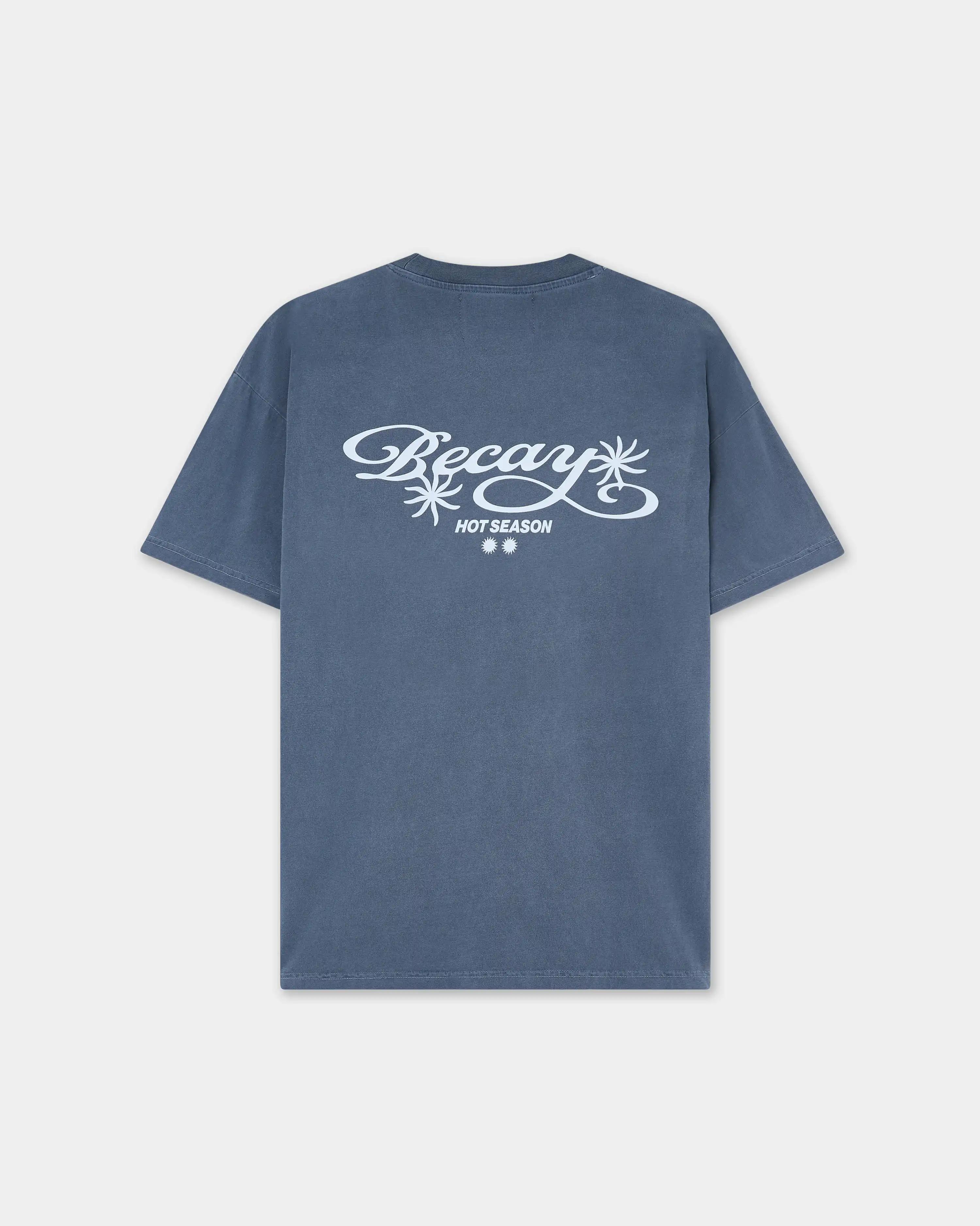Flowers T-Shirt Blue