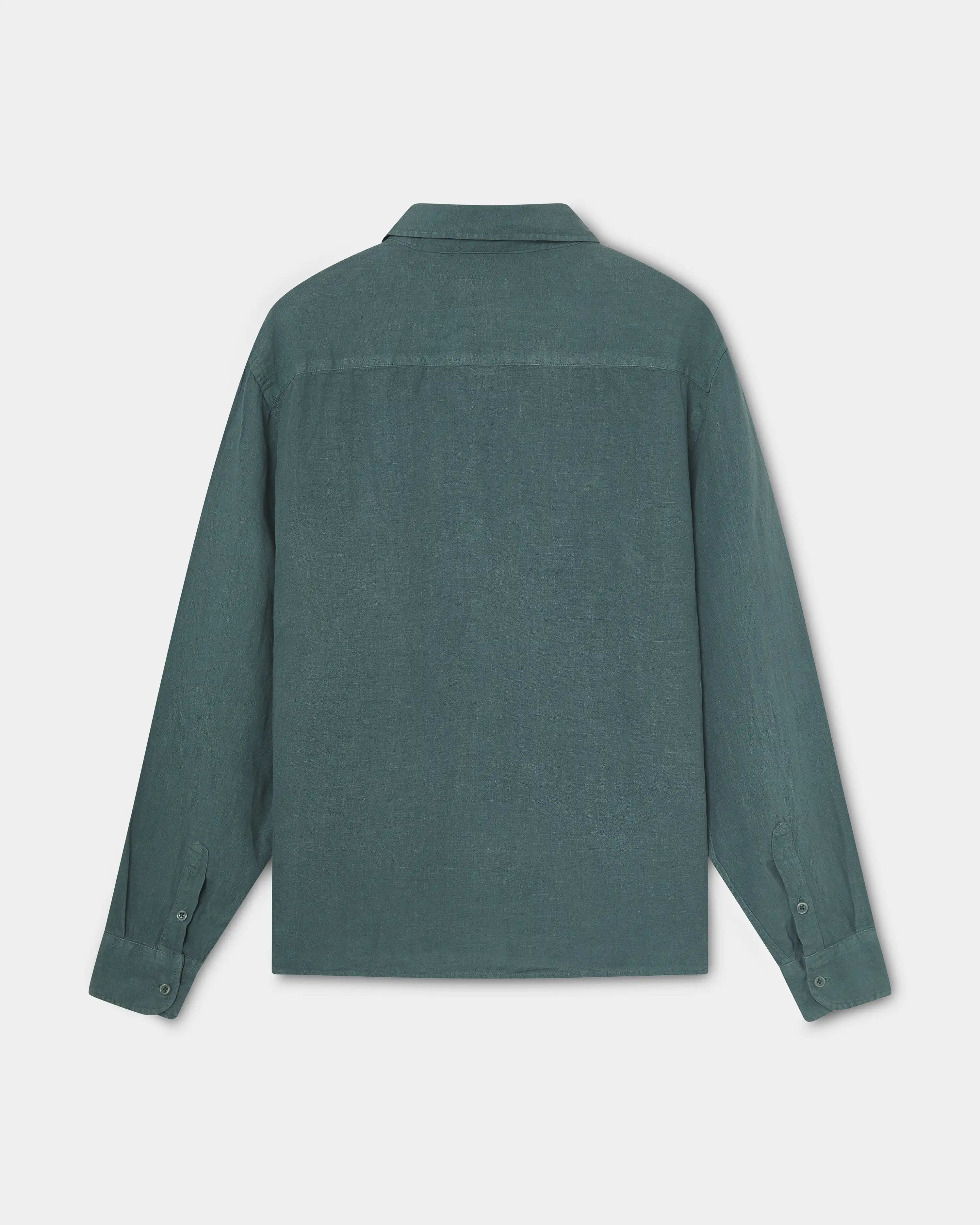 Linen Shirt Green