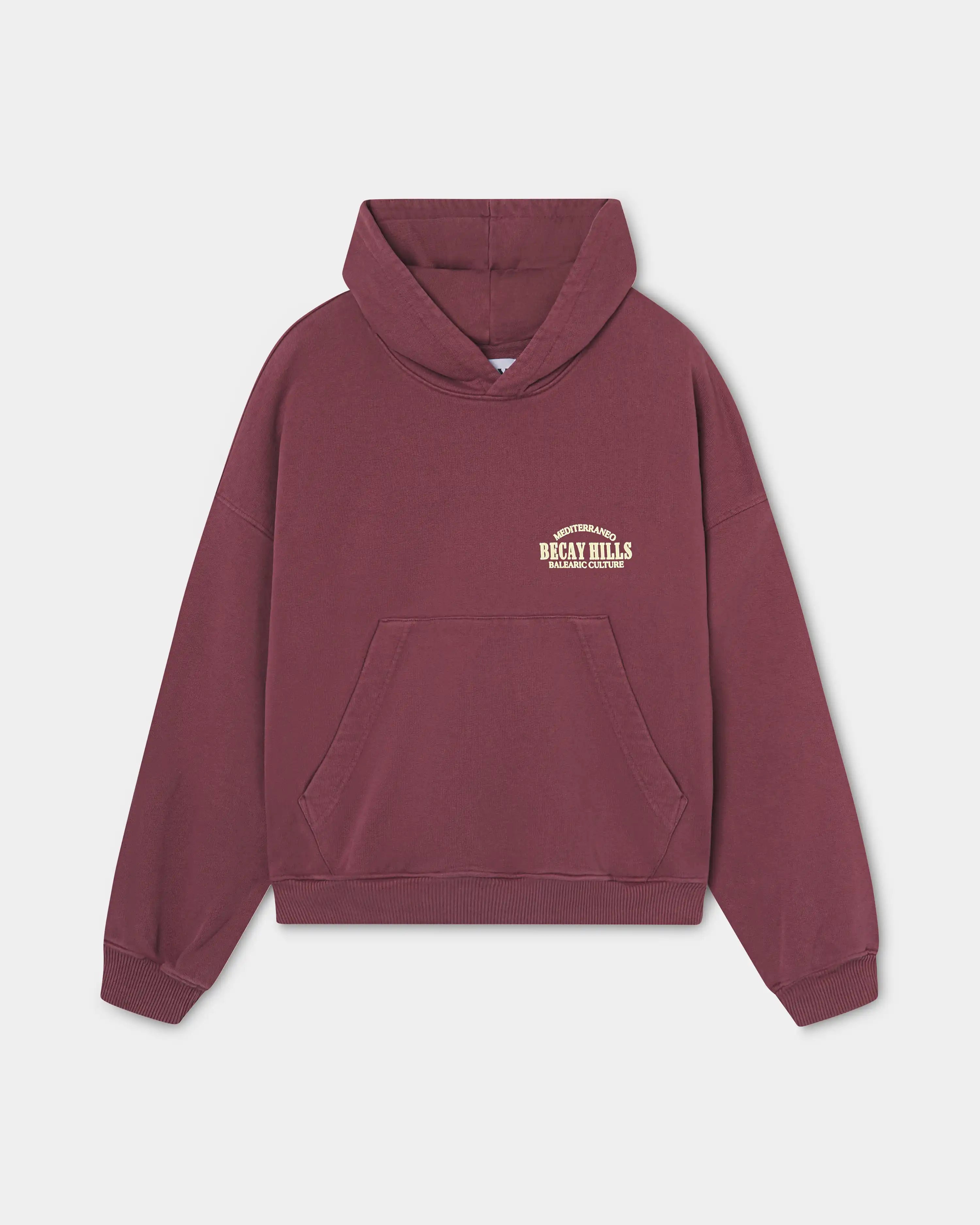 Hills Hoodie Wine