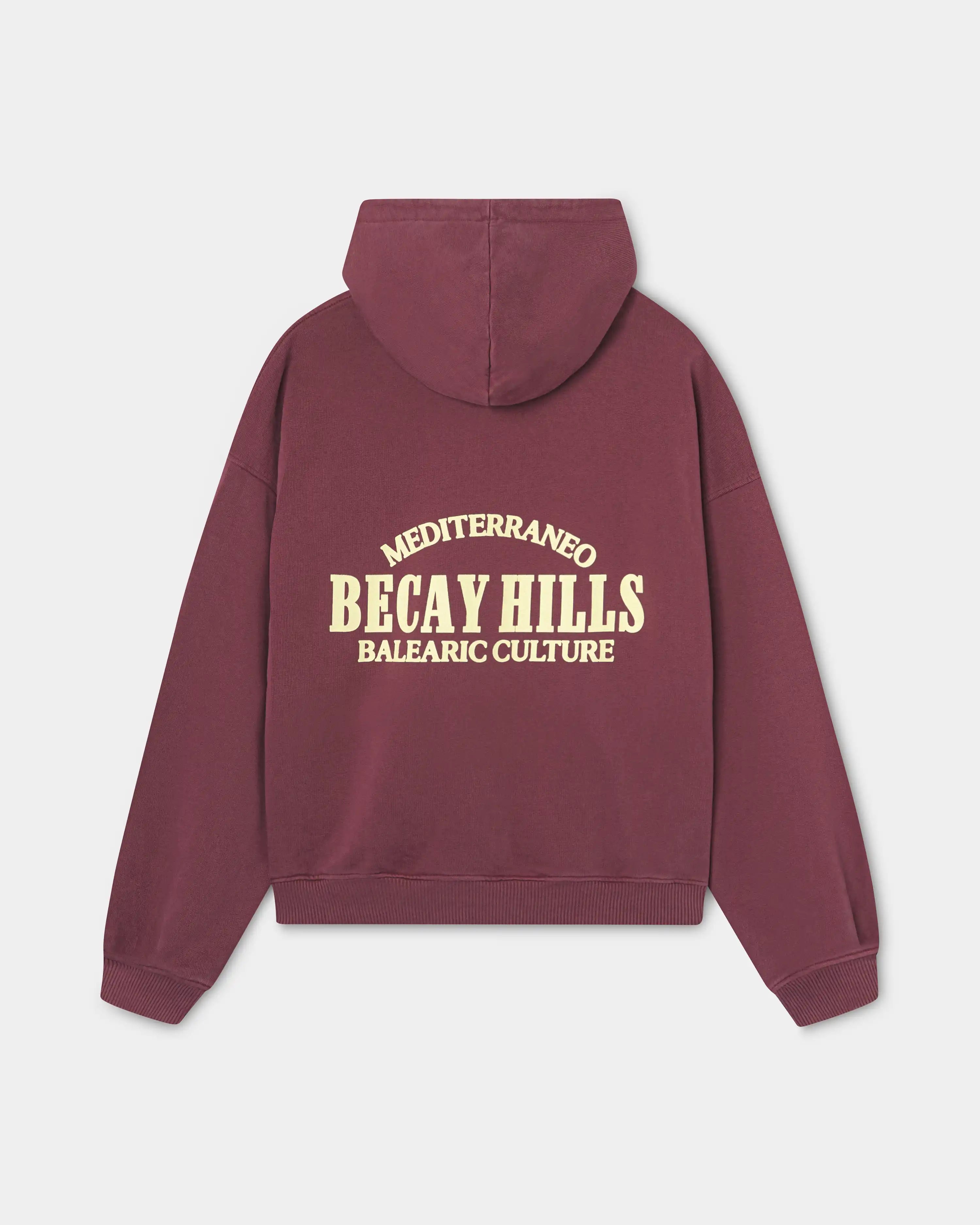 Hills Hoodie Wine