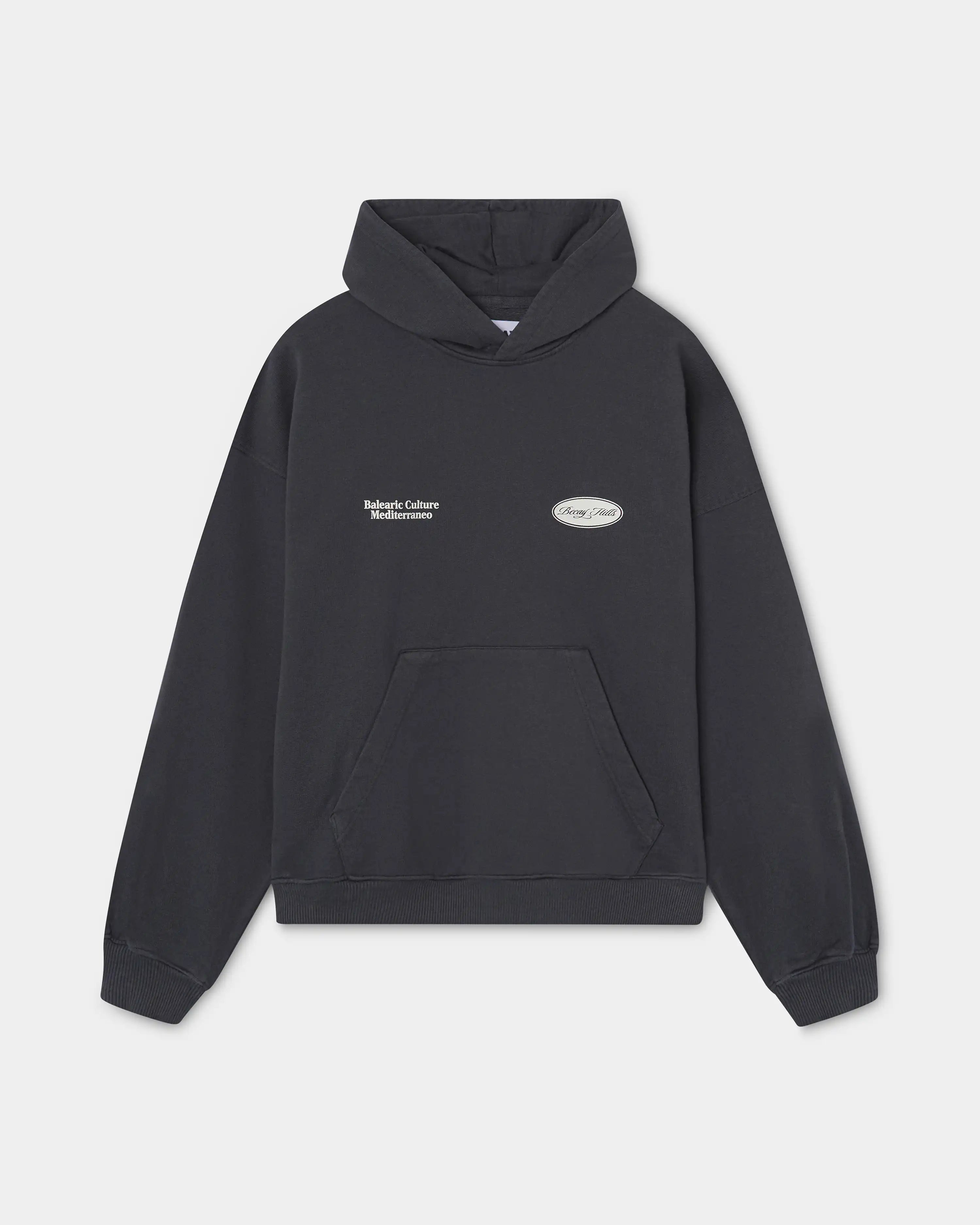 Stamp Hoodie Black